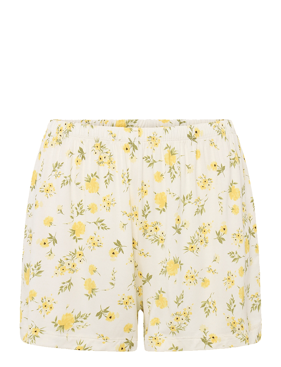 Hunkemöller - PJ SS SHORT VIS DAISY - pyjamas - gardenia - 3