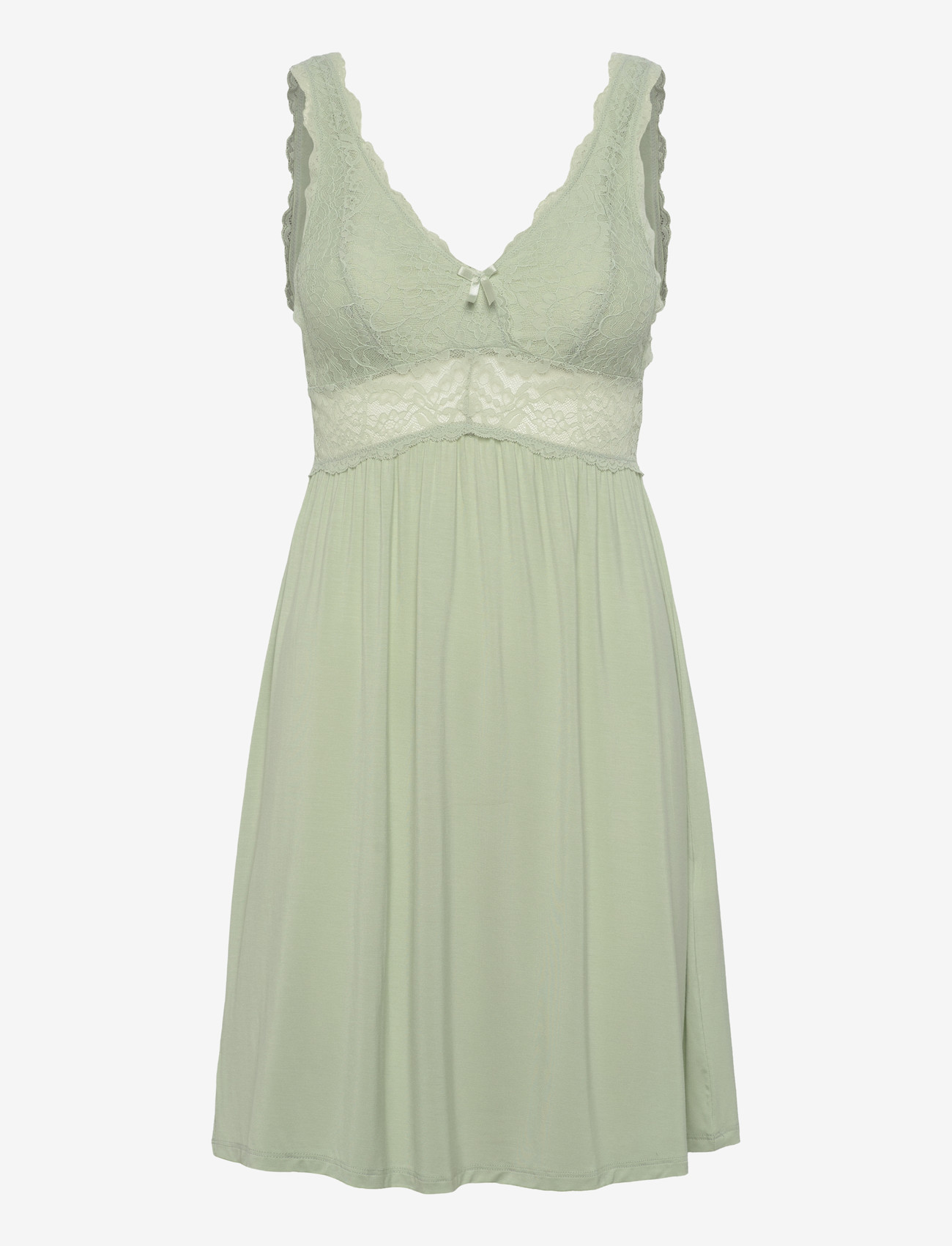 Hunkemöller - SD JERSEY LACE NOVA - nachthemden - sea foam - 1