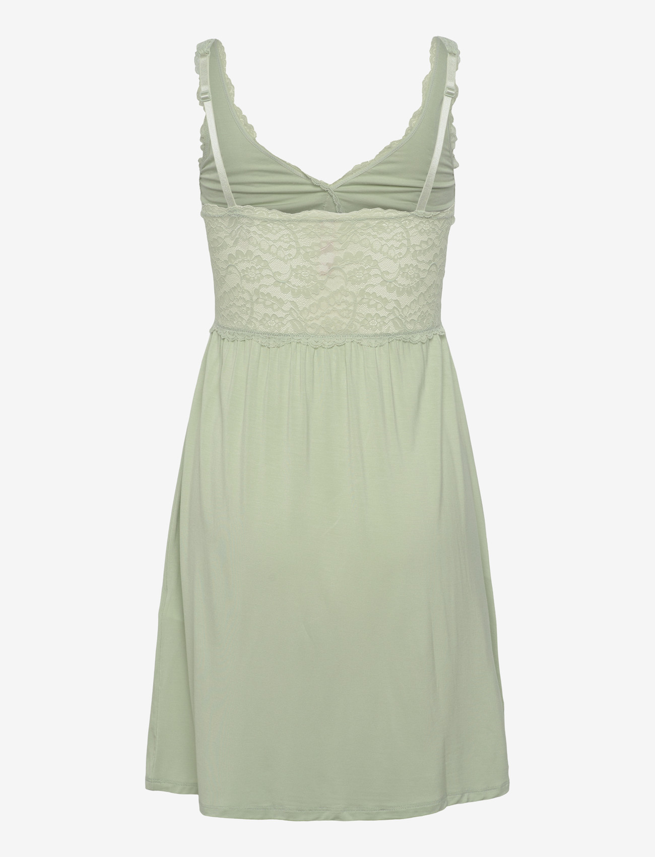 Hunkemöller - SD JERSEY LACE NOVA - nachthemden - sea foam - 2
