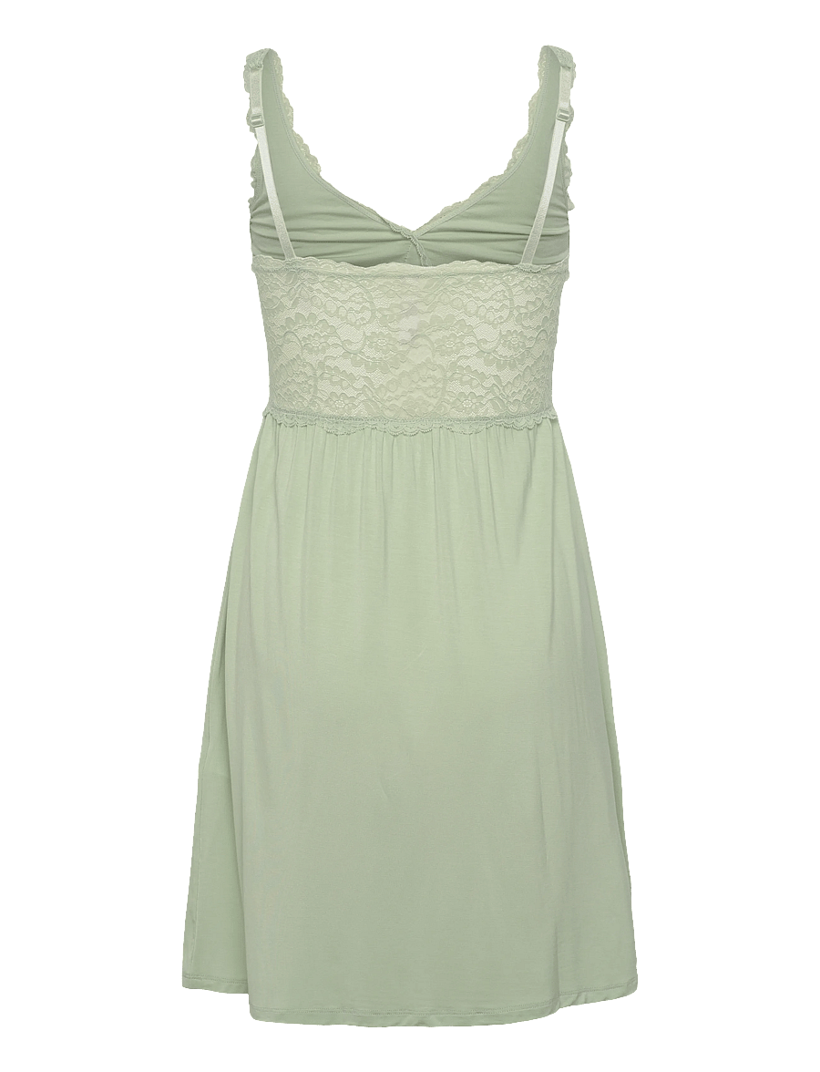 Hunkemöller - SD JERSEY LACE NOVA - nattlinnen - sea foam - 2