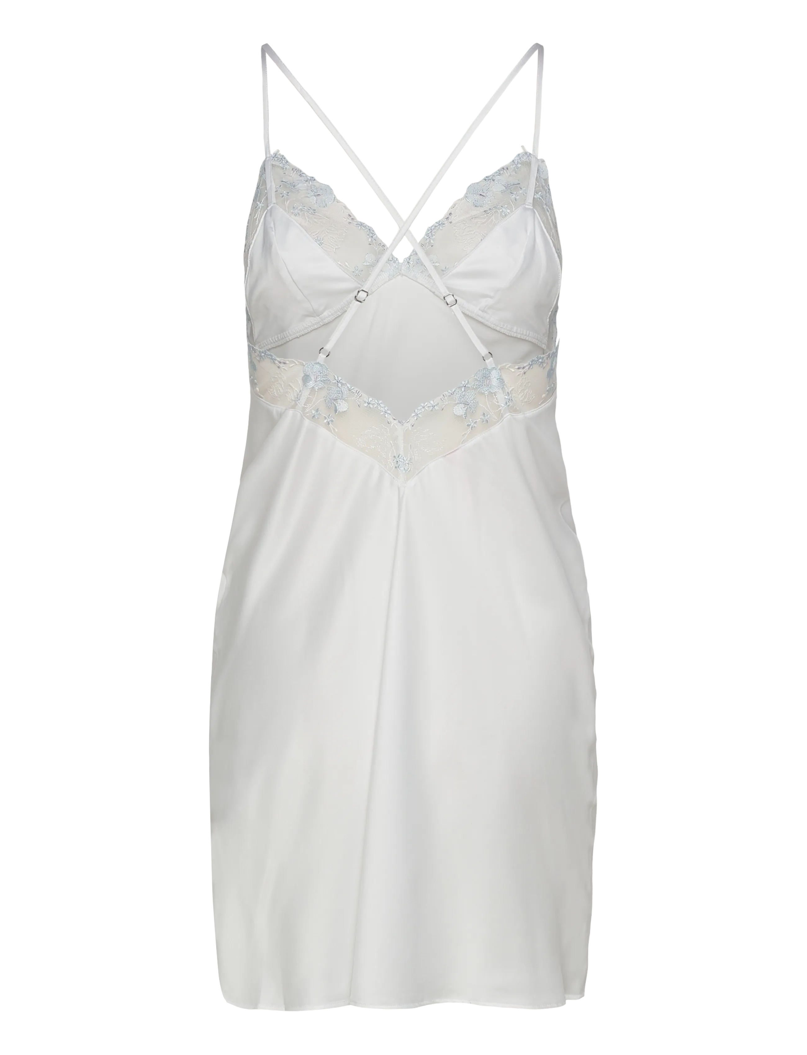 Hunkemöller - SD SATIN LACE PEONIE - natkjoler - gardenia - 2