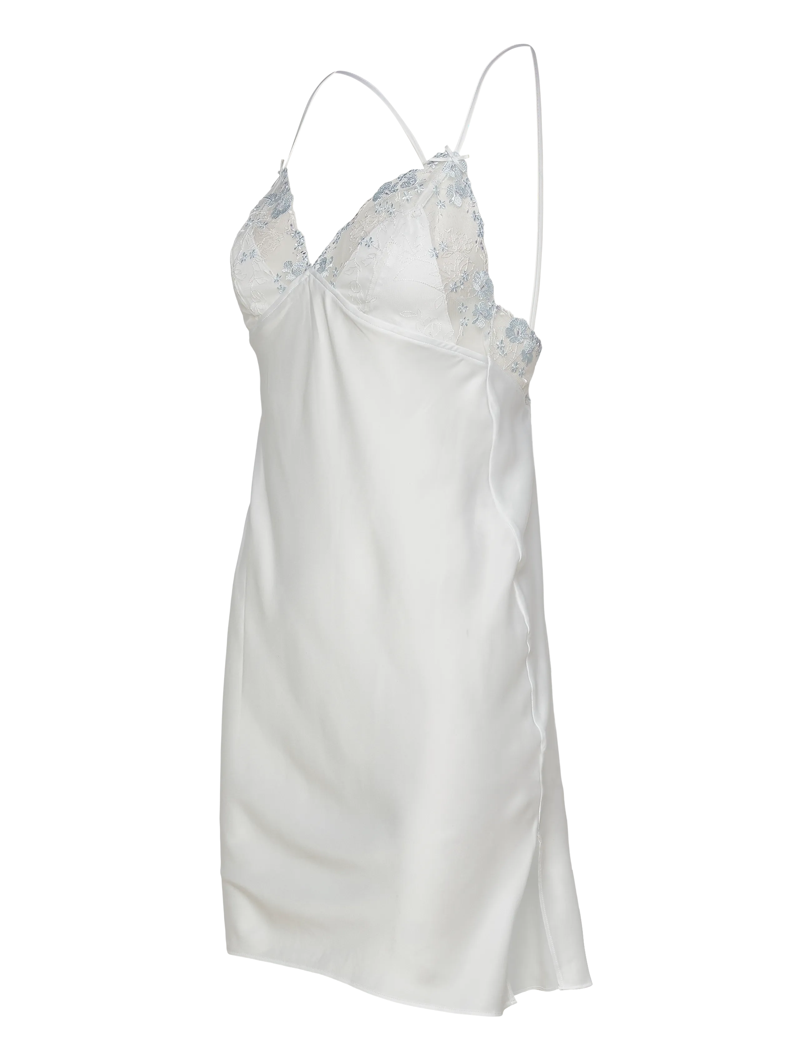 Hunkemöller - SD SATIN LACE PEONIE - natkjoler - gardenia - 3