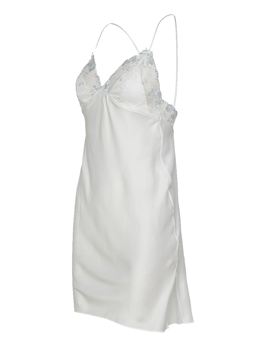 Hunkemöller - SD SATIN LACE PEONIE - natkjoler - gardenia - 3