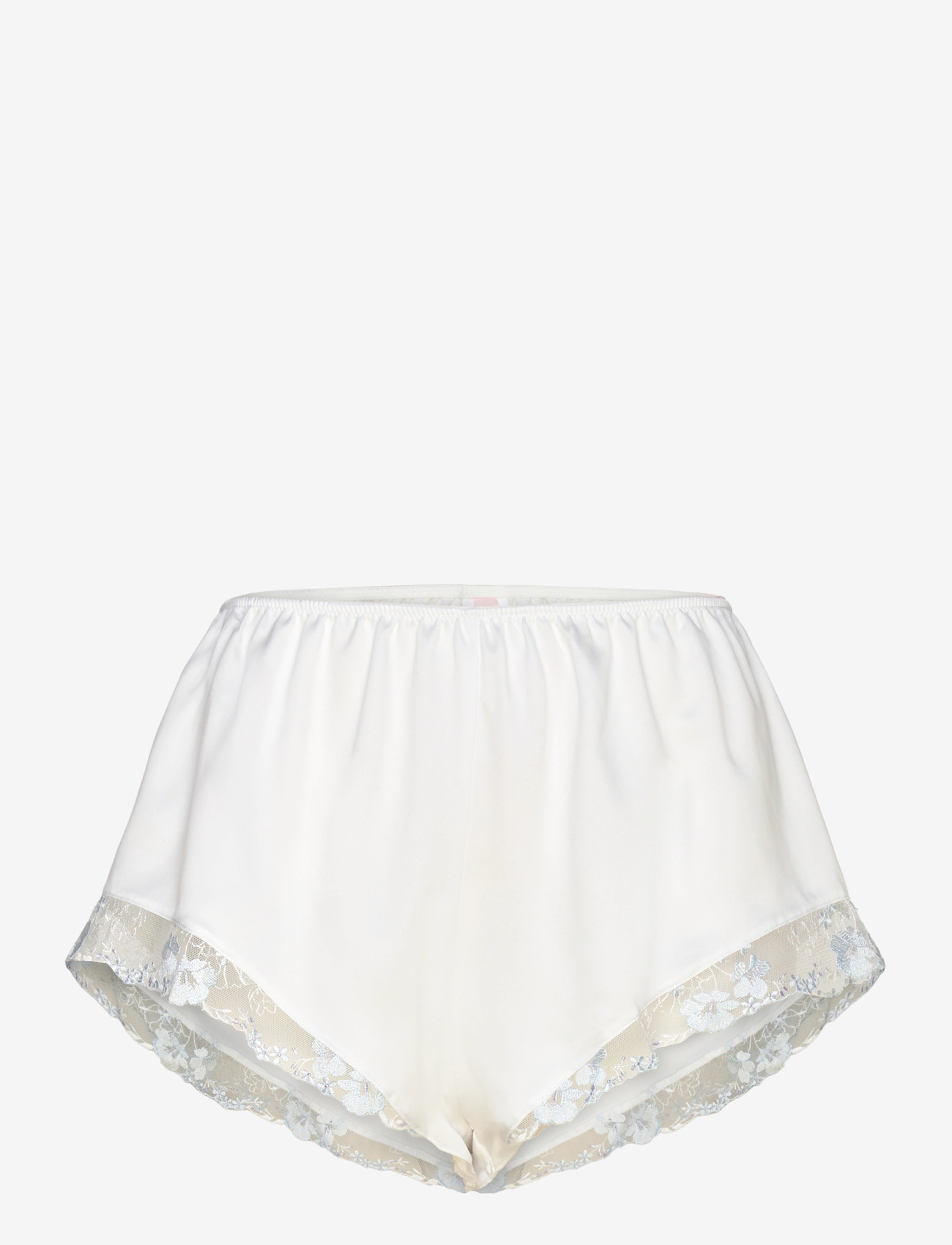 Hunkemöller - SHORT SATIN EMB PEONIE - natshorts - gardenia - 1