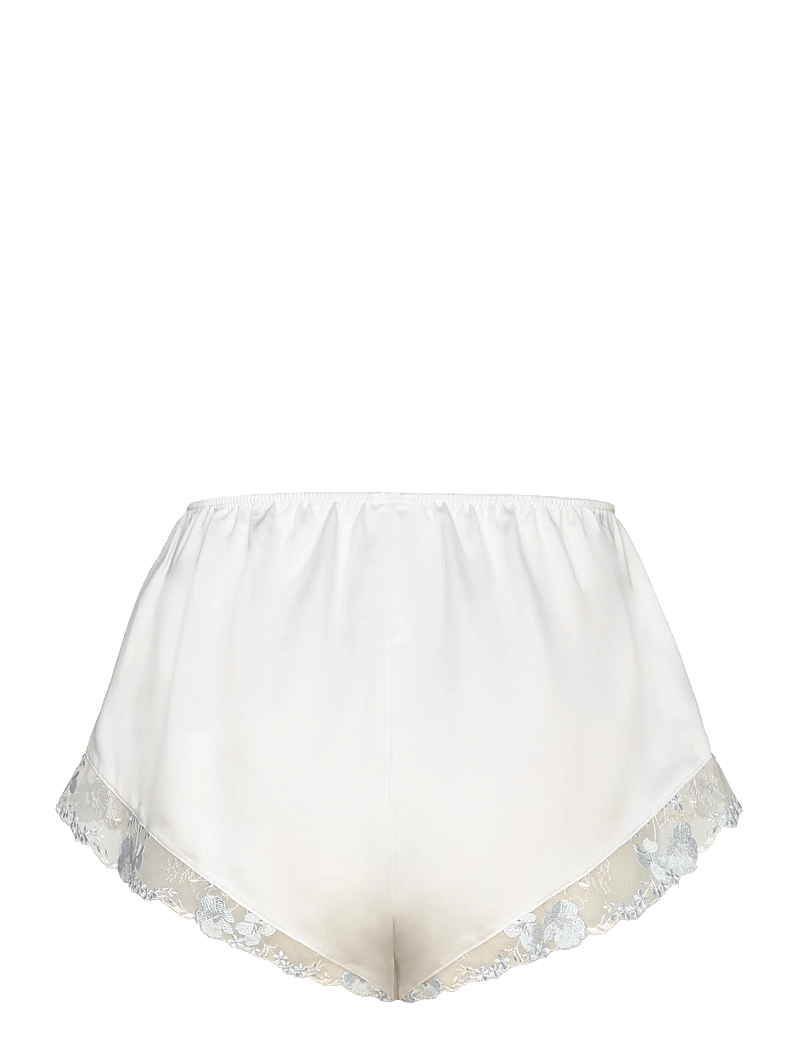 Hunkemöller - SHORT SATIN EMB PEONIE - natshorts - gardenia - 2