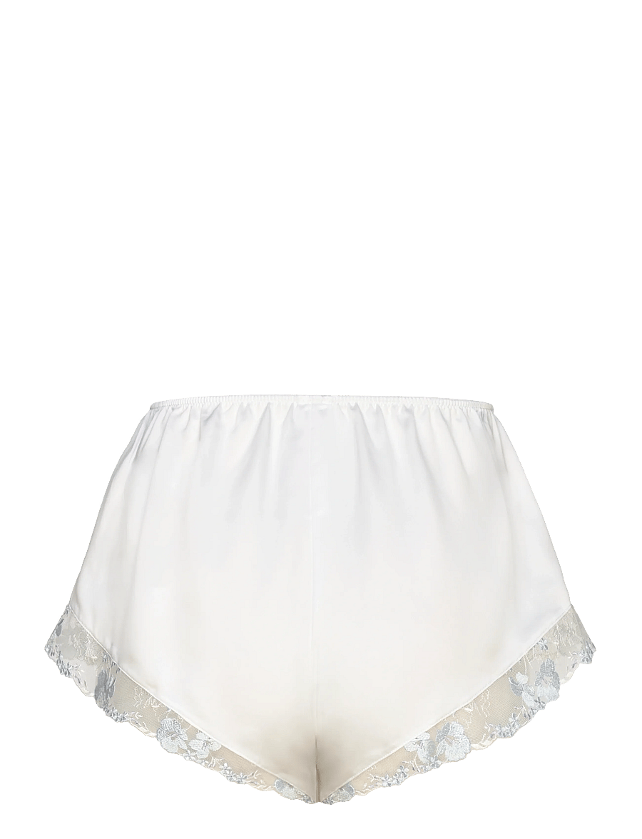 Hunkemöller - SHORT SATIN EMB PEONIE - natshorts - gardenia - 2