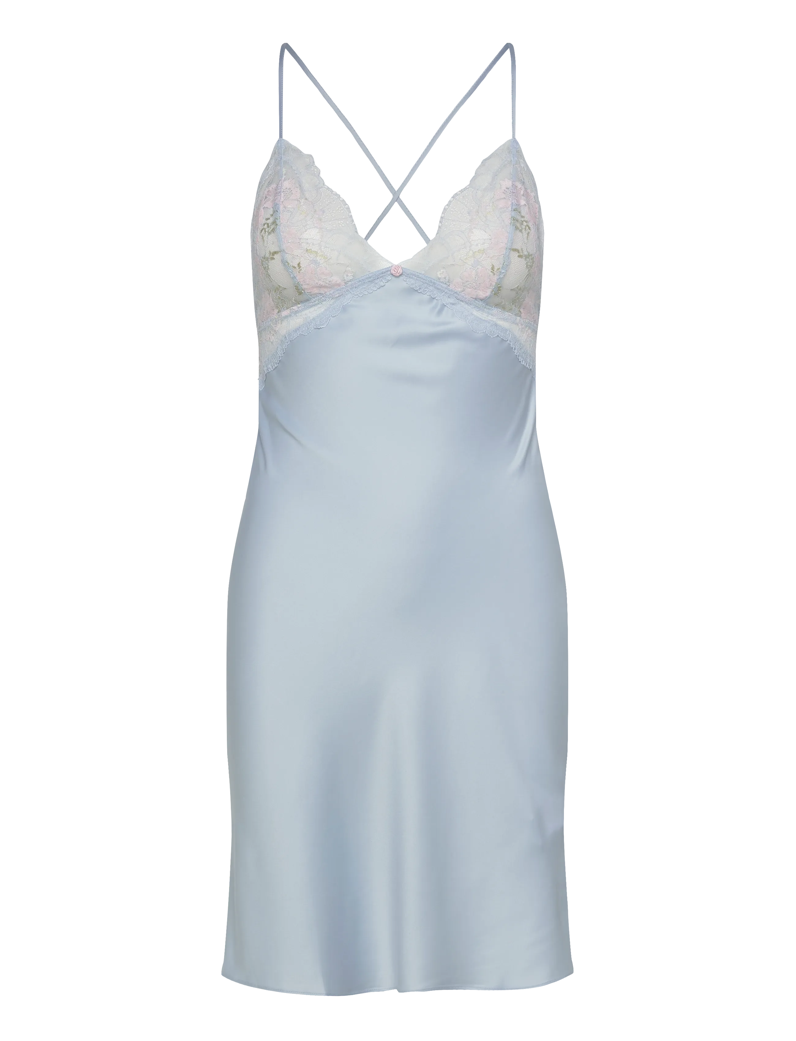 Hunkemöller SD SATIN LACE MIRI - Hunkemöller - HALOGEN BLUE / blue
