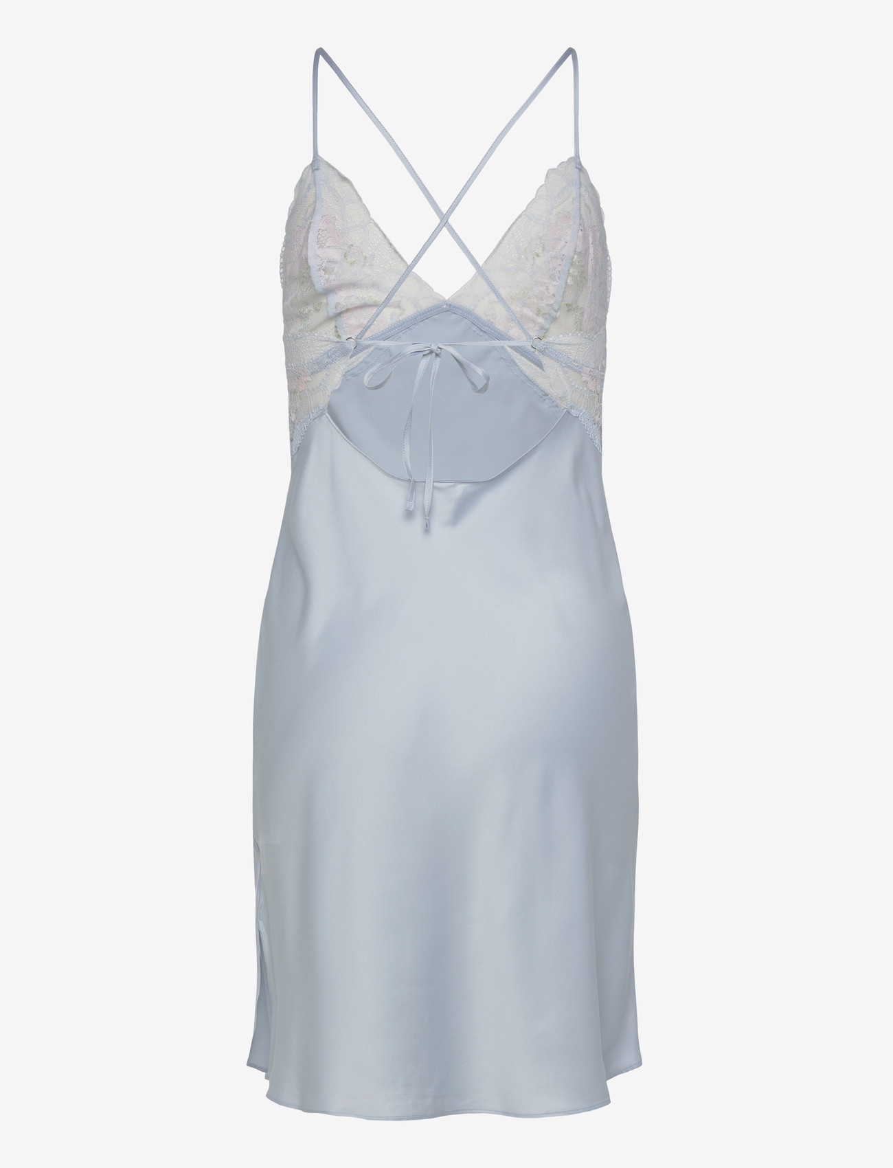 Hunkemöller - SD SATIN LACE MIRI - natkjoler - halogen blue - 2