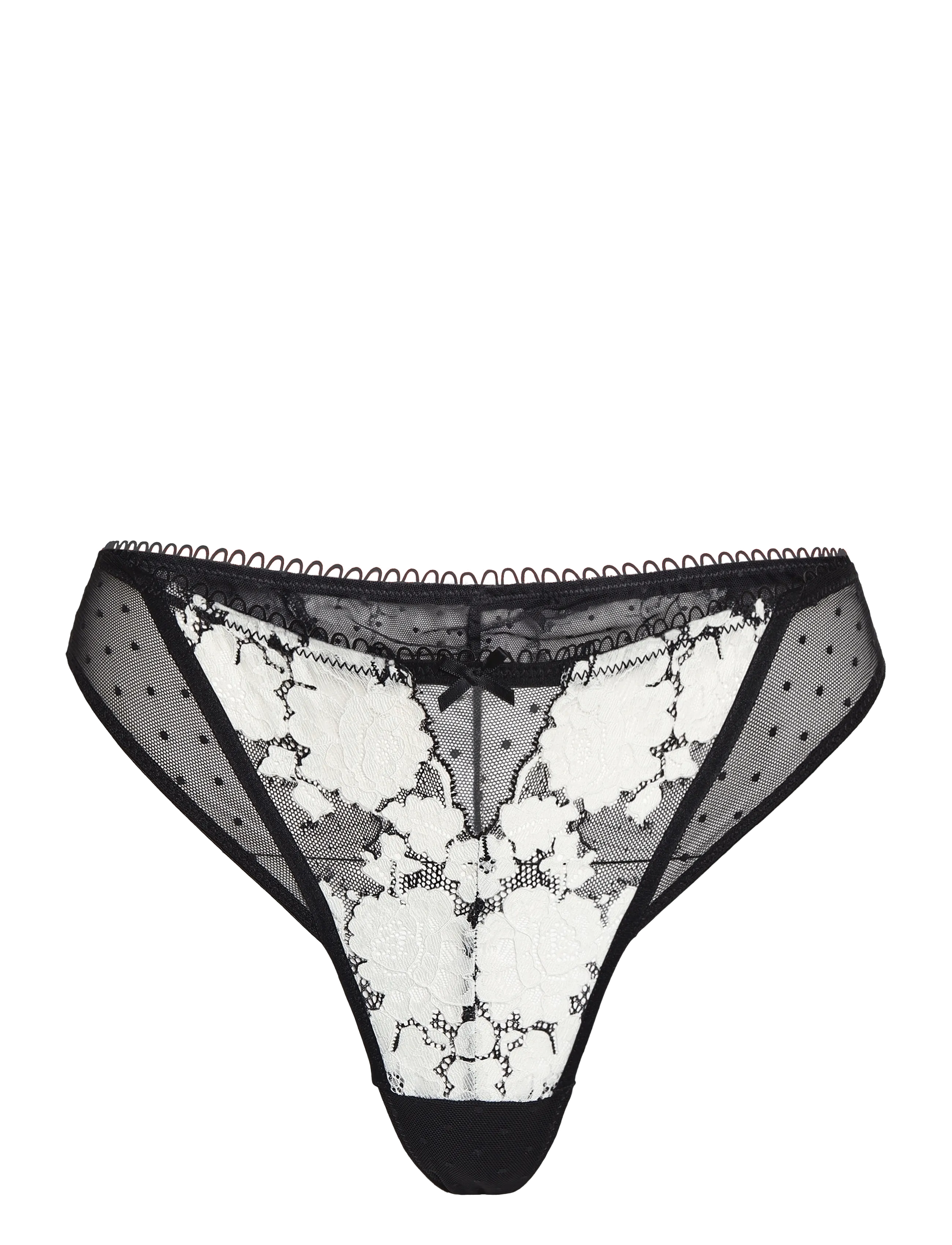 Hunkemöller LINDI STRING R - Occasionwear - CAVIAR / black