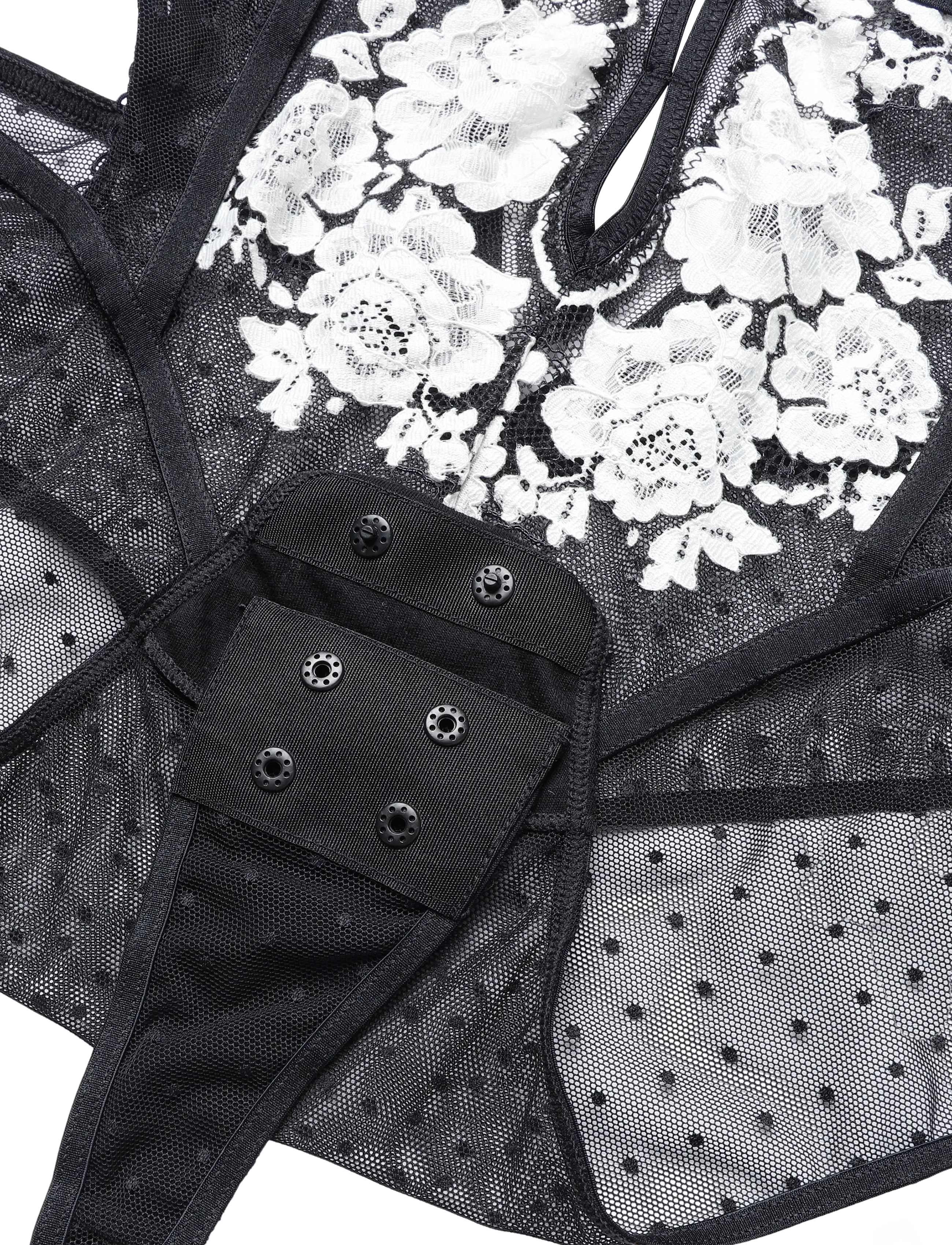 Hunkemöller - LINDI BODY - speciella tillfällen - caviar - 5