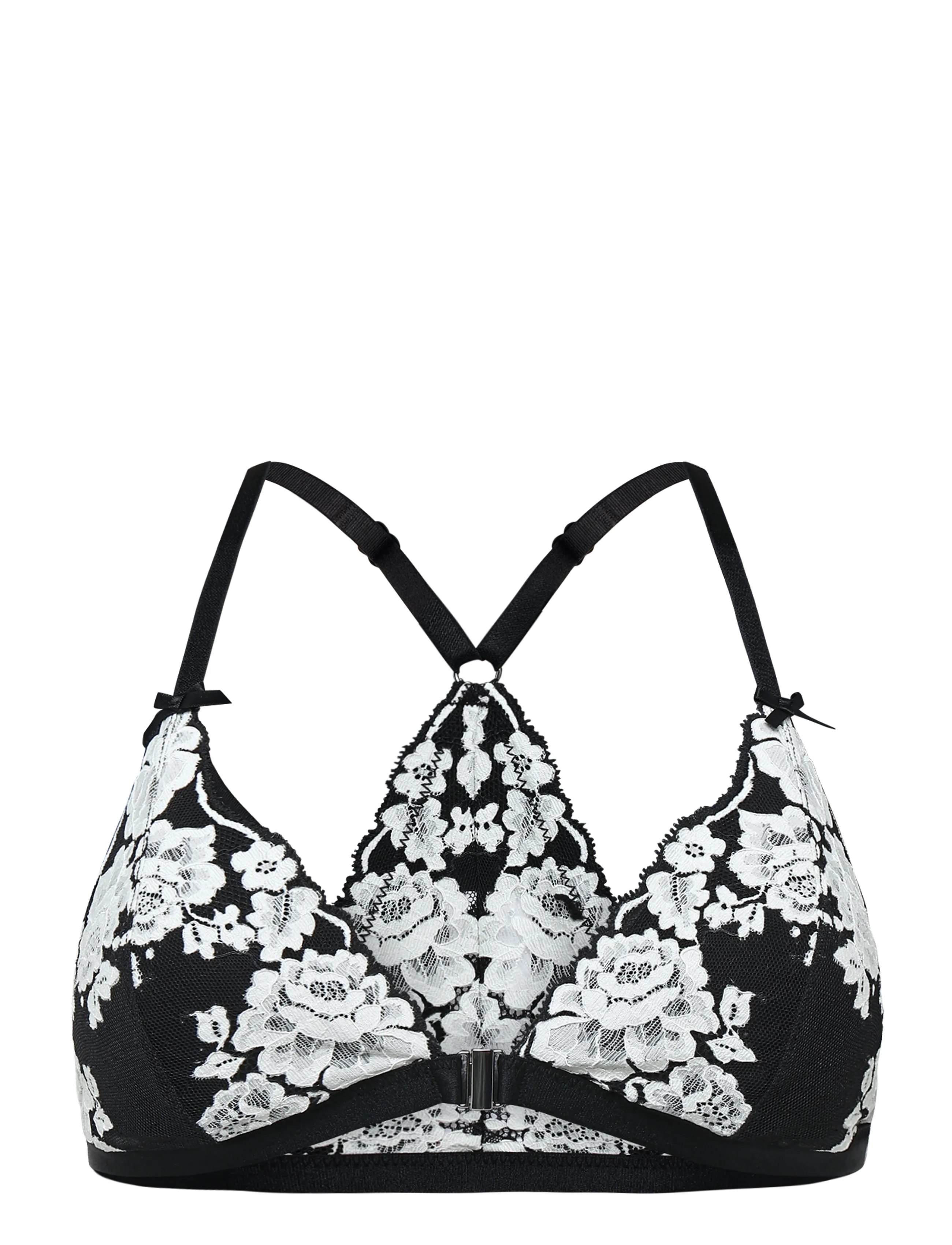 Hunkemöller LINDI BRALETTE - Bralette - CAVIAR / black