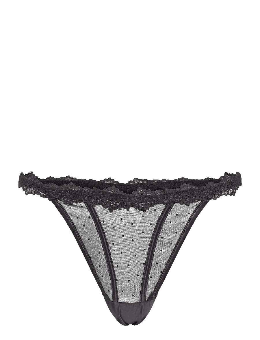 Hunkemöller - KAT TANGA STRING - stringid - caviar - 1