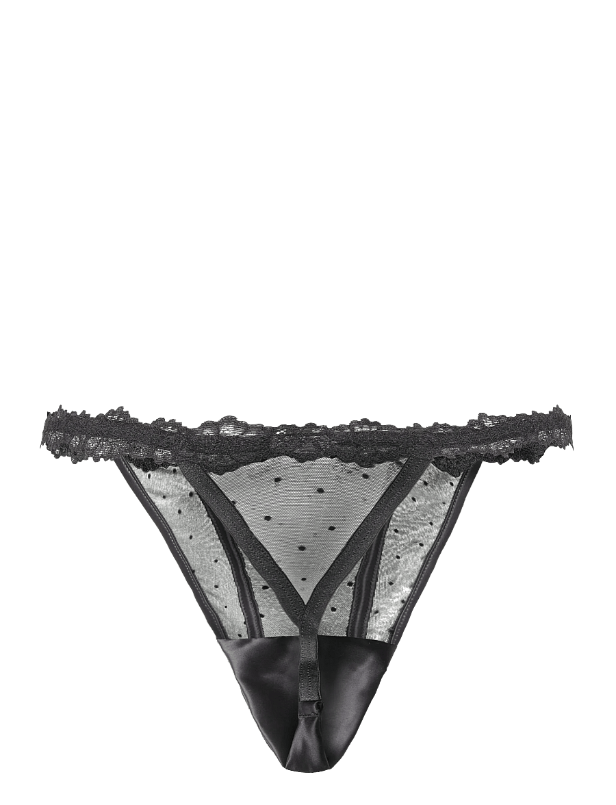 Hunkemöller - KAT TANGA STRING - stringid - caviar - 2