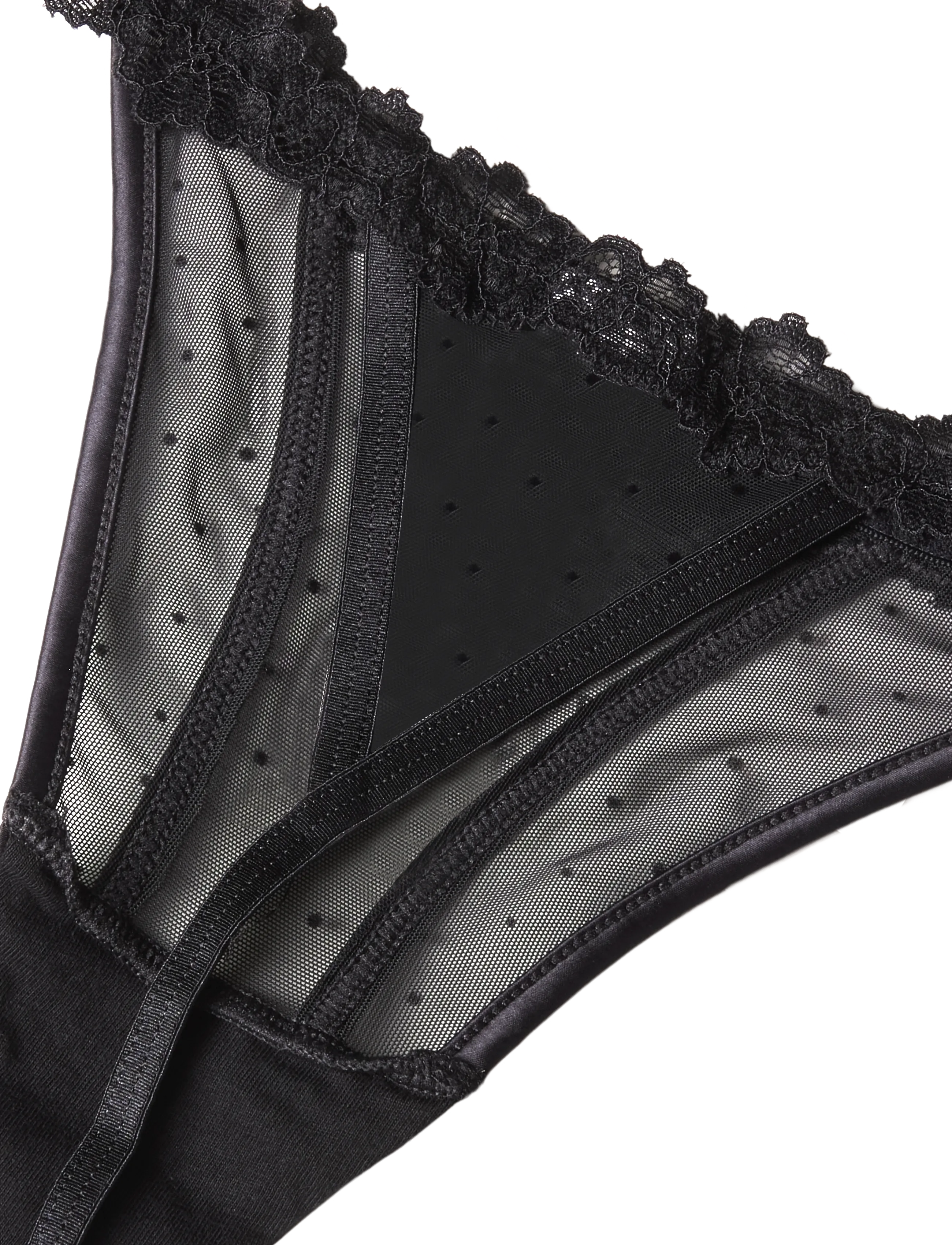 Hunkemöller - KAT TANGA STRING - stringid - caviar - 5