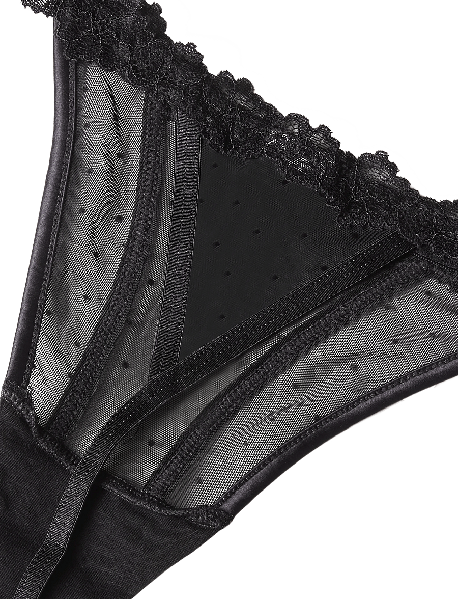 Hunkemöller - KAT TANGA STRING - stringid - caviar - 5