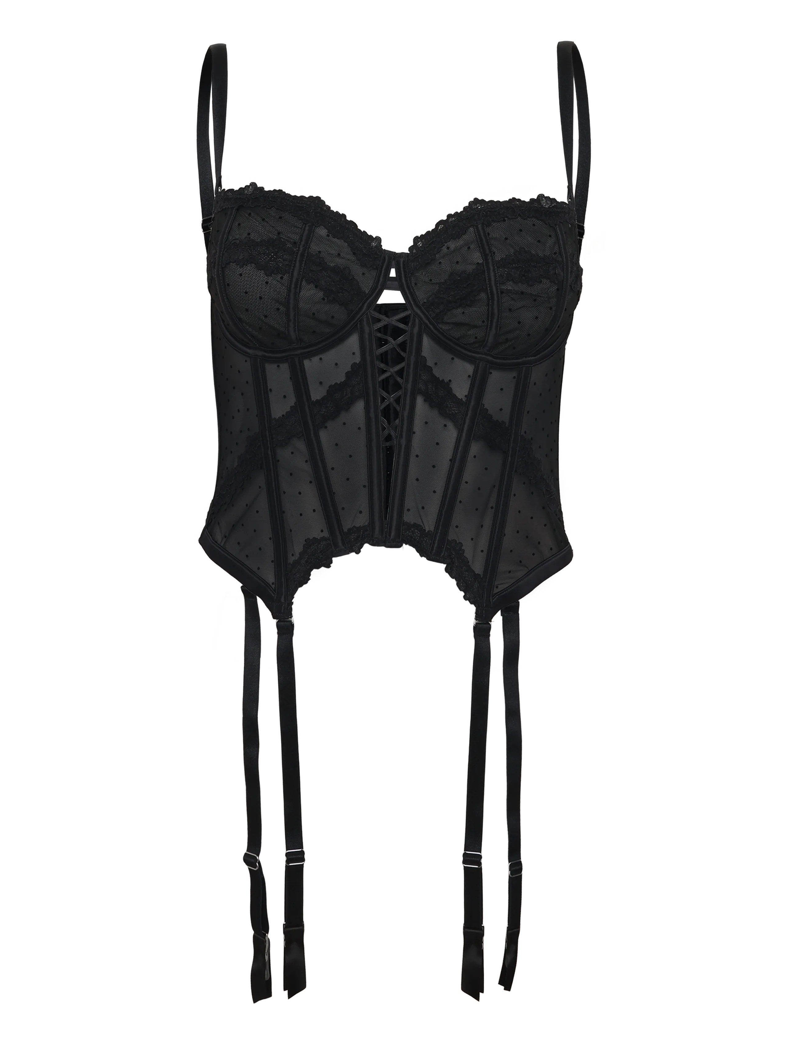 Hunkemöller - KAT BUSTIER - vormivad topid - caviar - 1