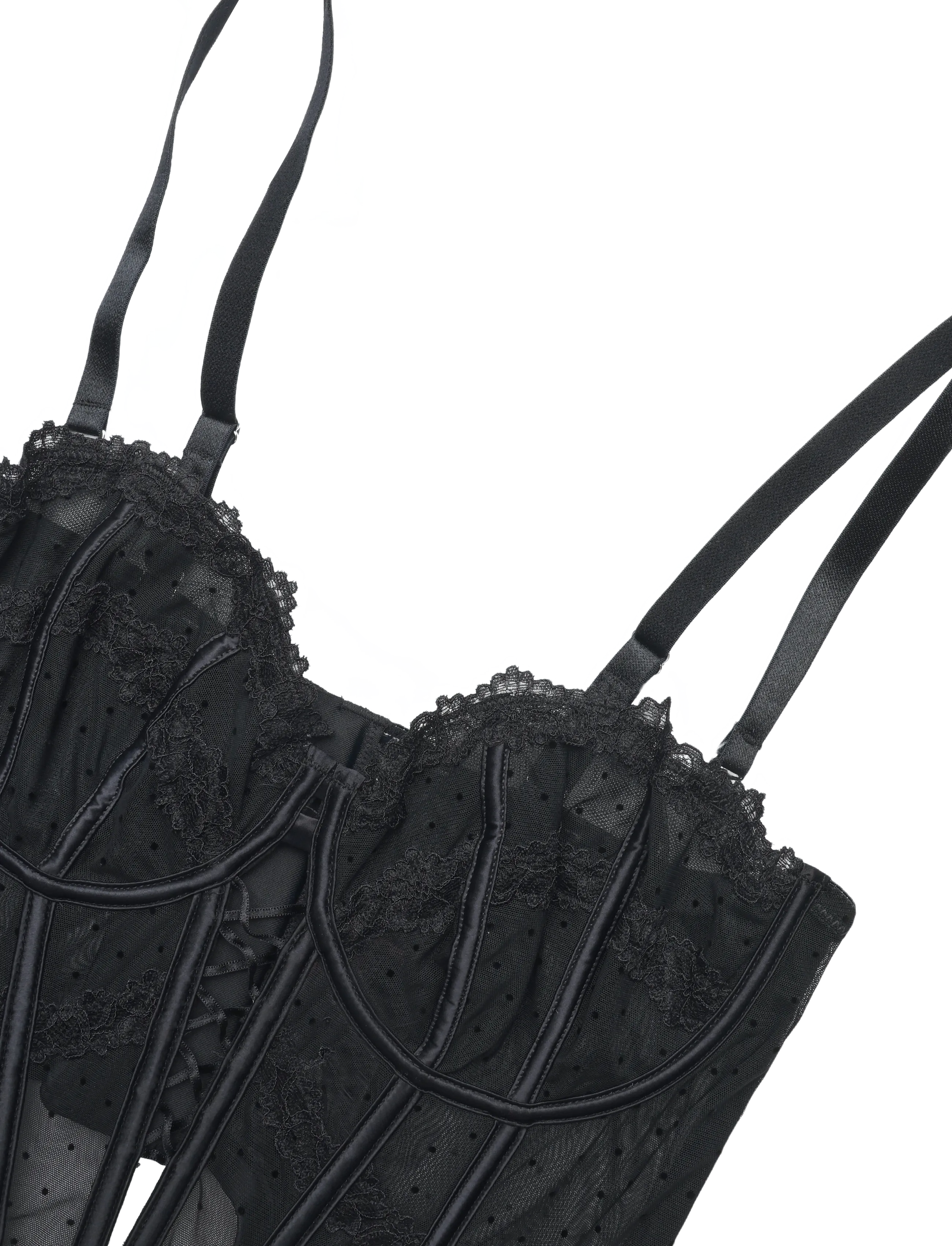 Hunkemöller - KAT BUSTIER - vormivad topid - caviar - 3