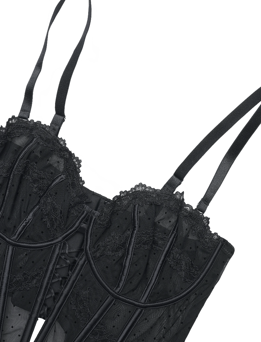 Hunkemöller - KAT BUSTIER - vormivad topid - caviar - 3