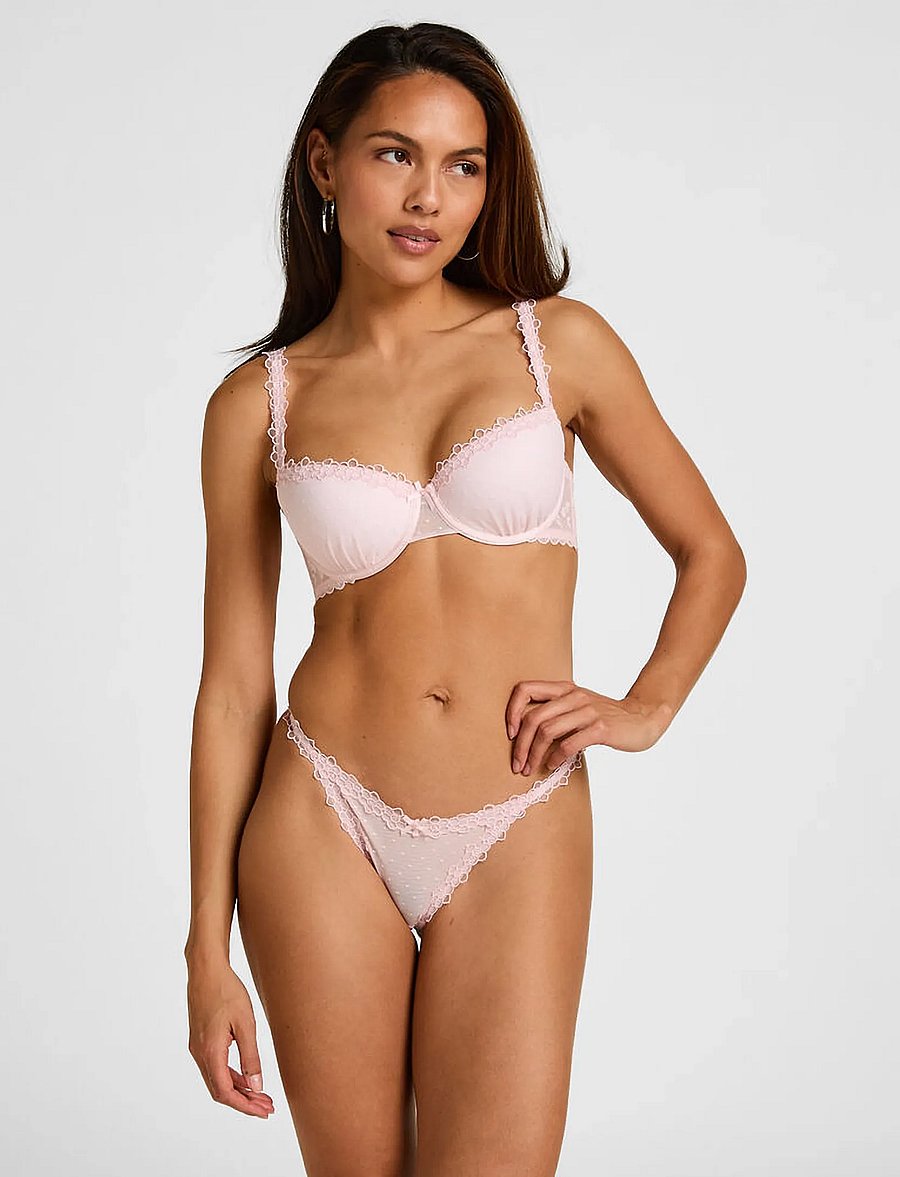 Hunkemöller - ELEANORA PD - push-up bhs - pink lady - 4