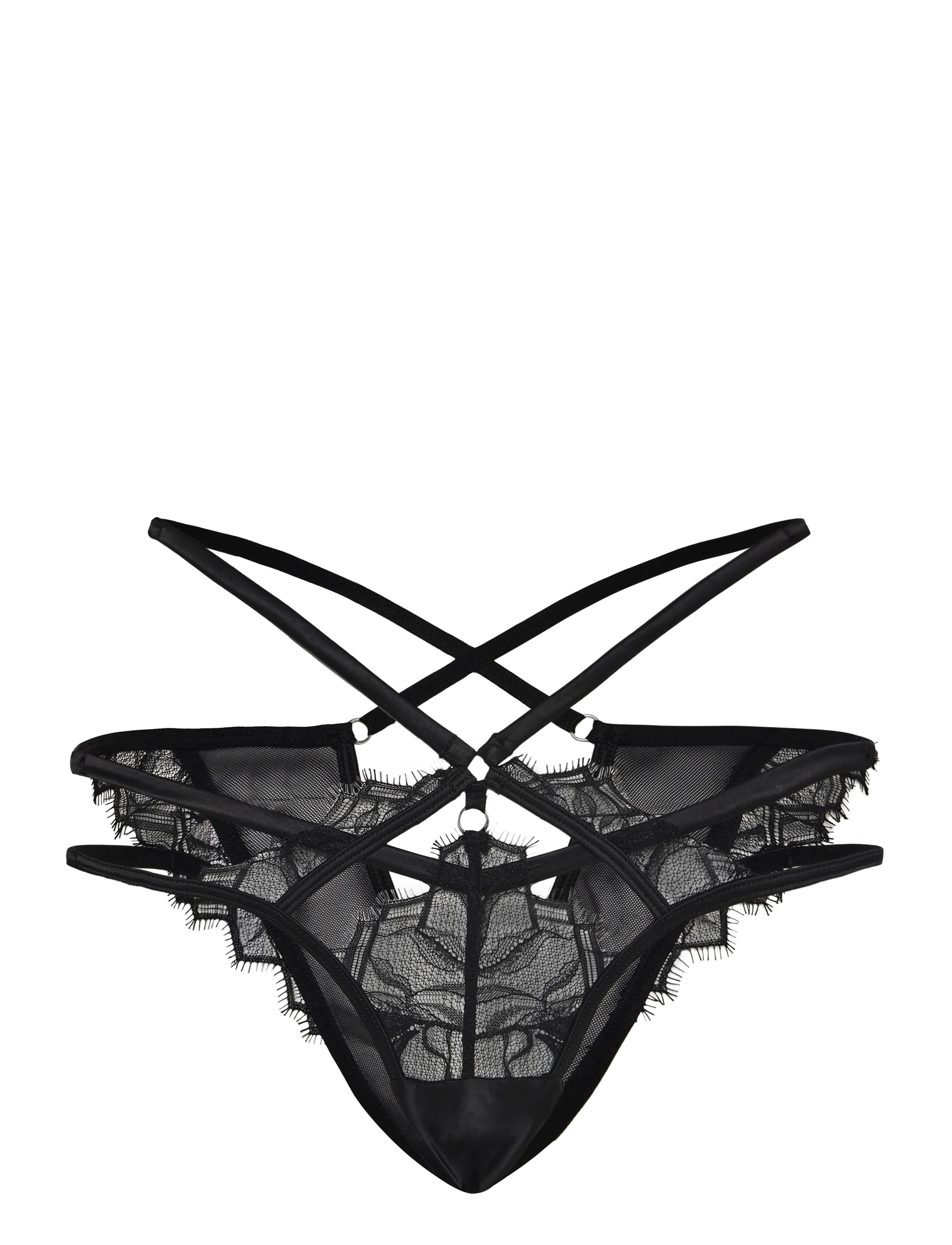 Hunkemöller BEA HL BRAZILIAN - Underkläder - CAVIAR / black