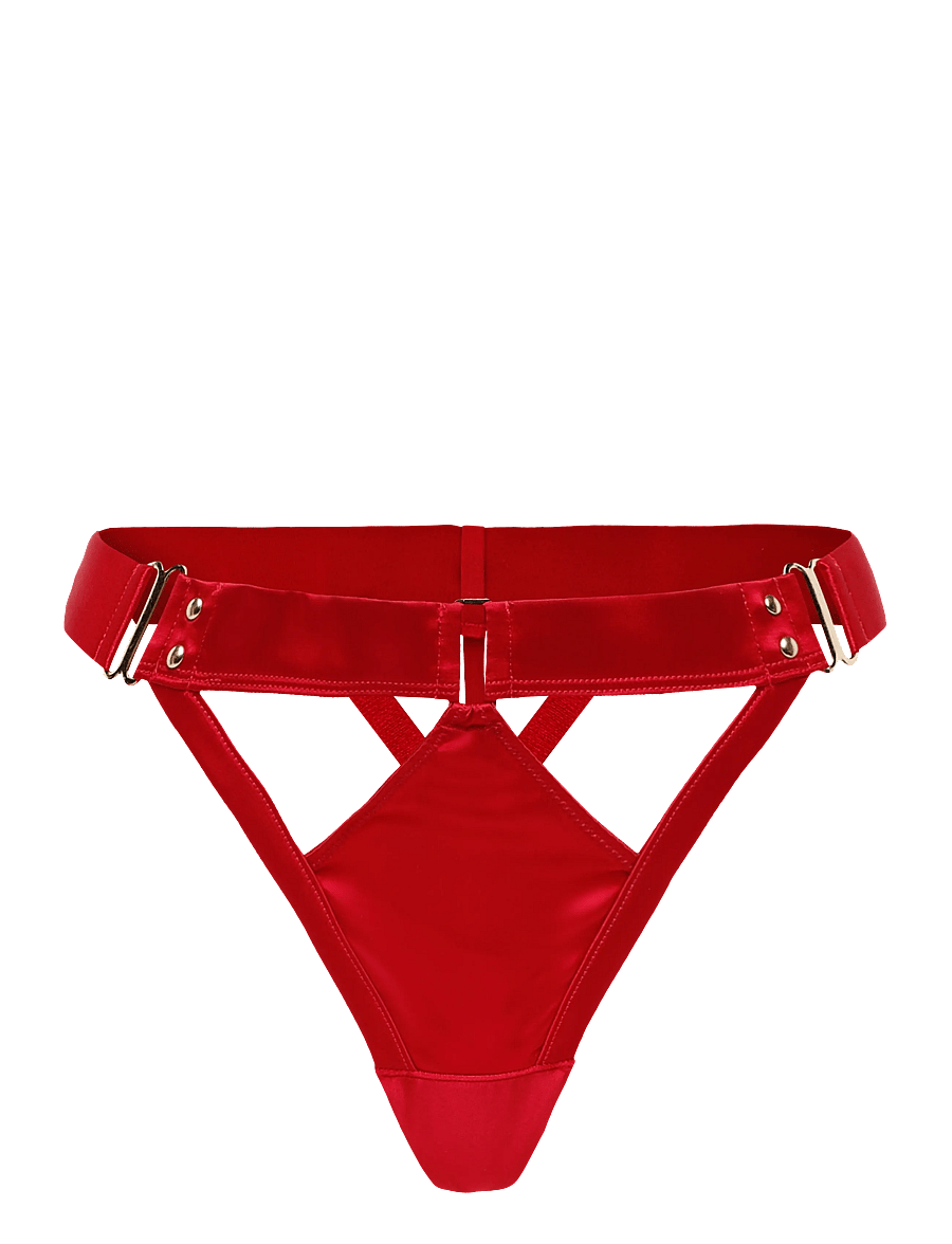 Hunkemöller - COLETTE STRING TR - midi- ja maksialuspüksid - cerise - 1