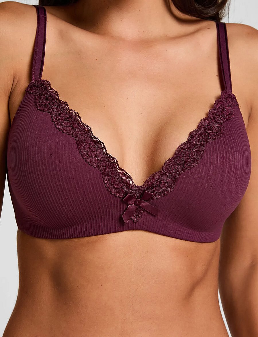 Hunkemöller - Lola Non Wired Low Demi Pu - fig - 3