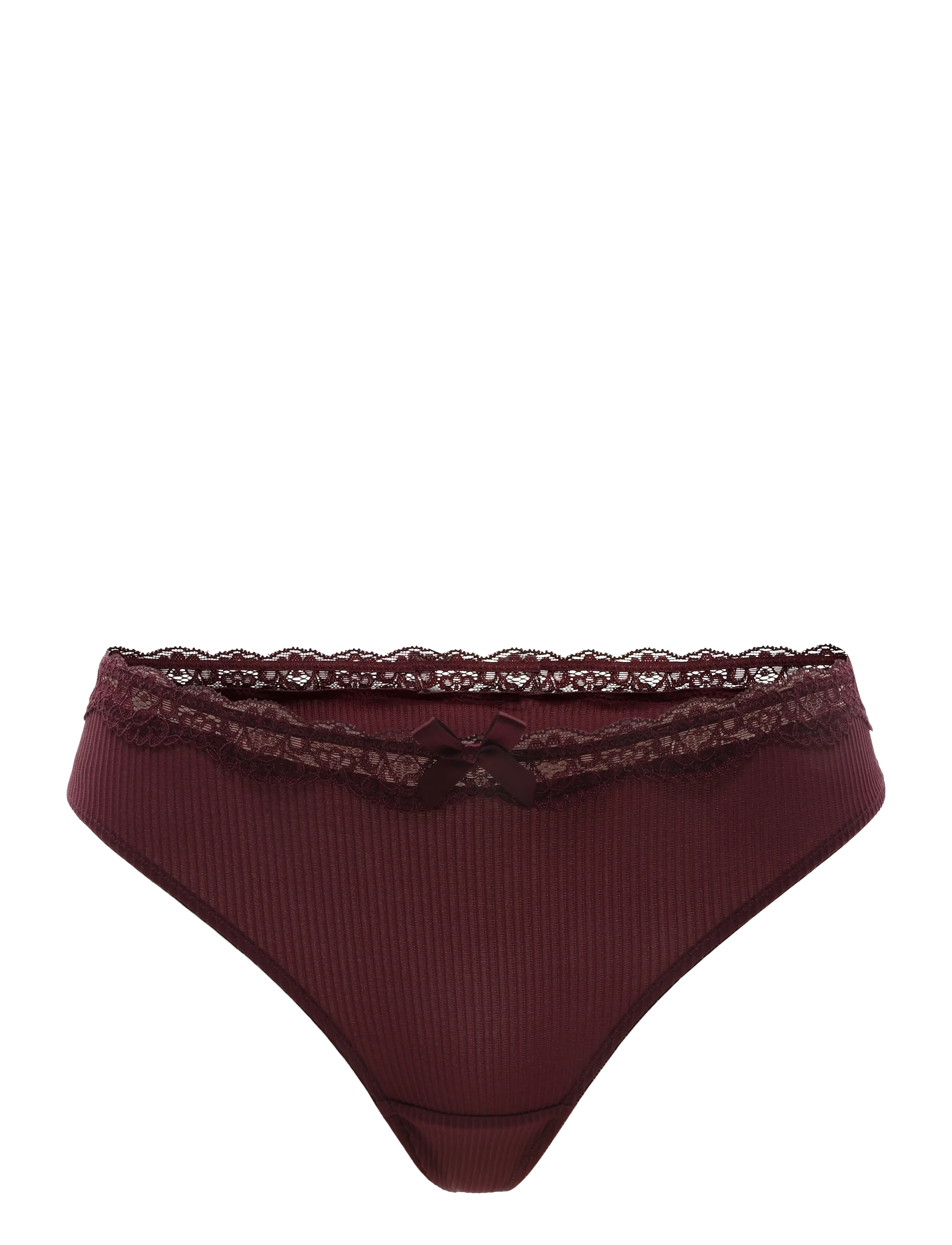 Hunkemöller Lola String R - Stringid - FIG / burgundy