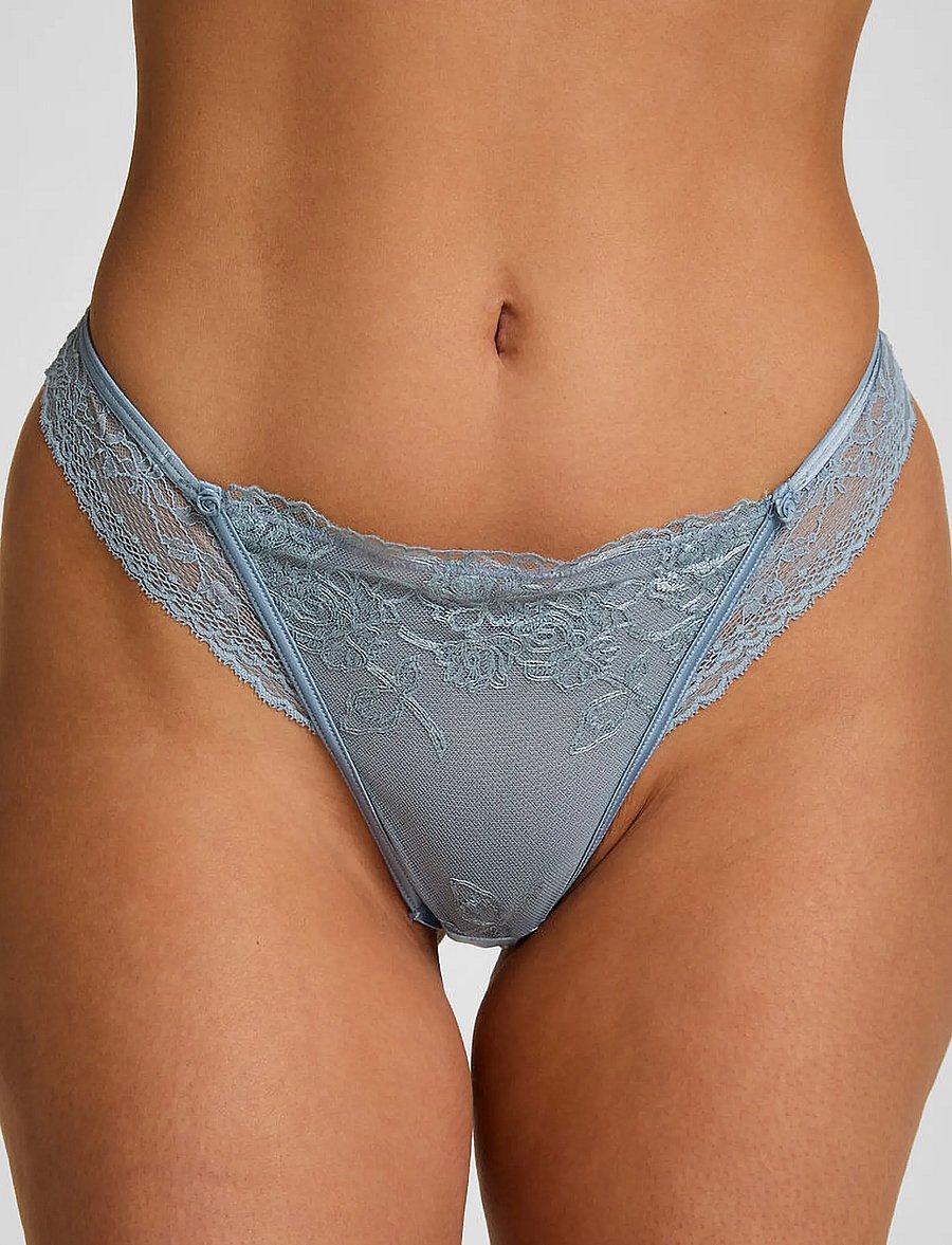 Hunkemöller - NOLA STRING R - ashley blue - 3