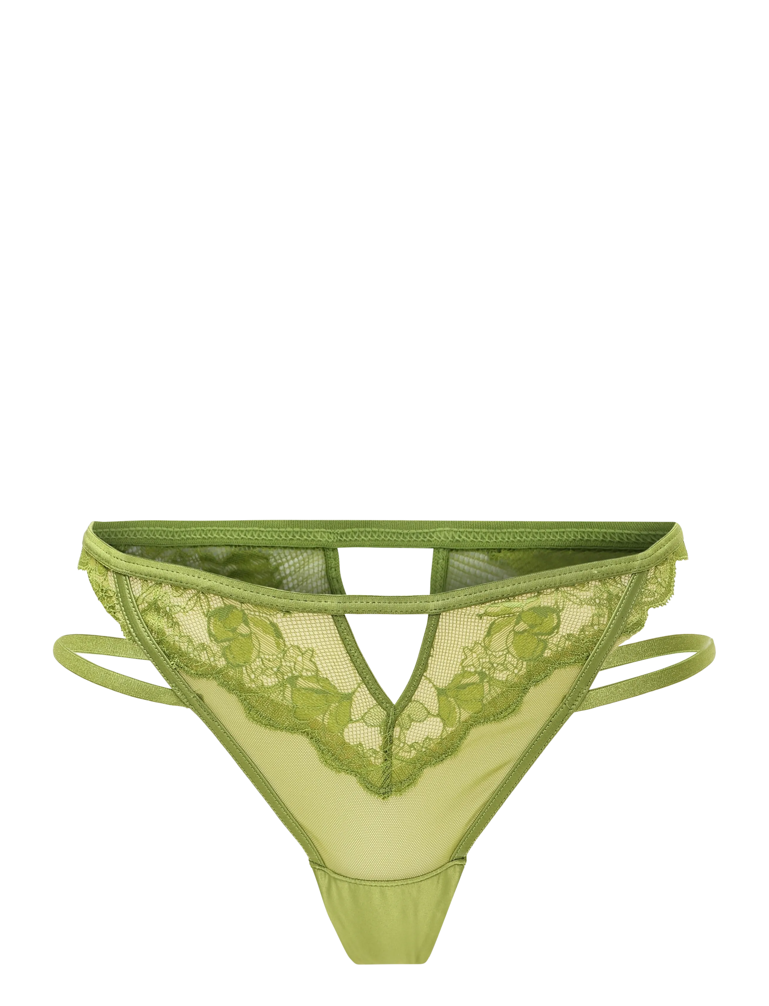 Hunkemöller ZARA CHEEKINI - Aluspüksid - LIMA BEAN GREEN / green