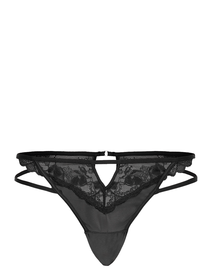 Hunkemöller - ZARA CHEEKINI - tangas - caviar - 1