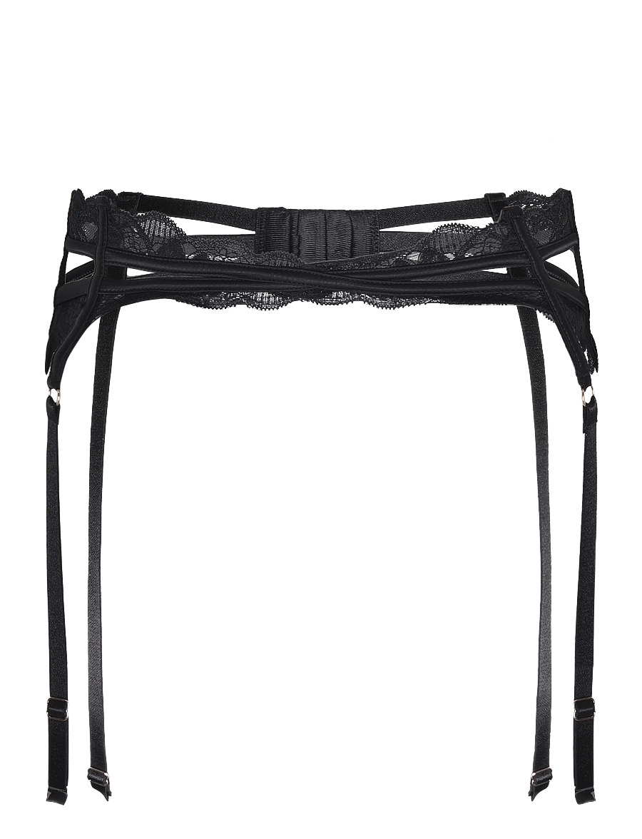 Hunkemöller - ZARA SUSPENDER - strumpfhalter - caviar - 1