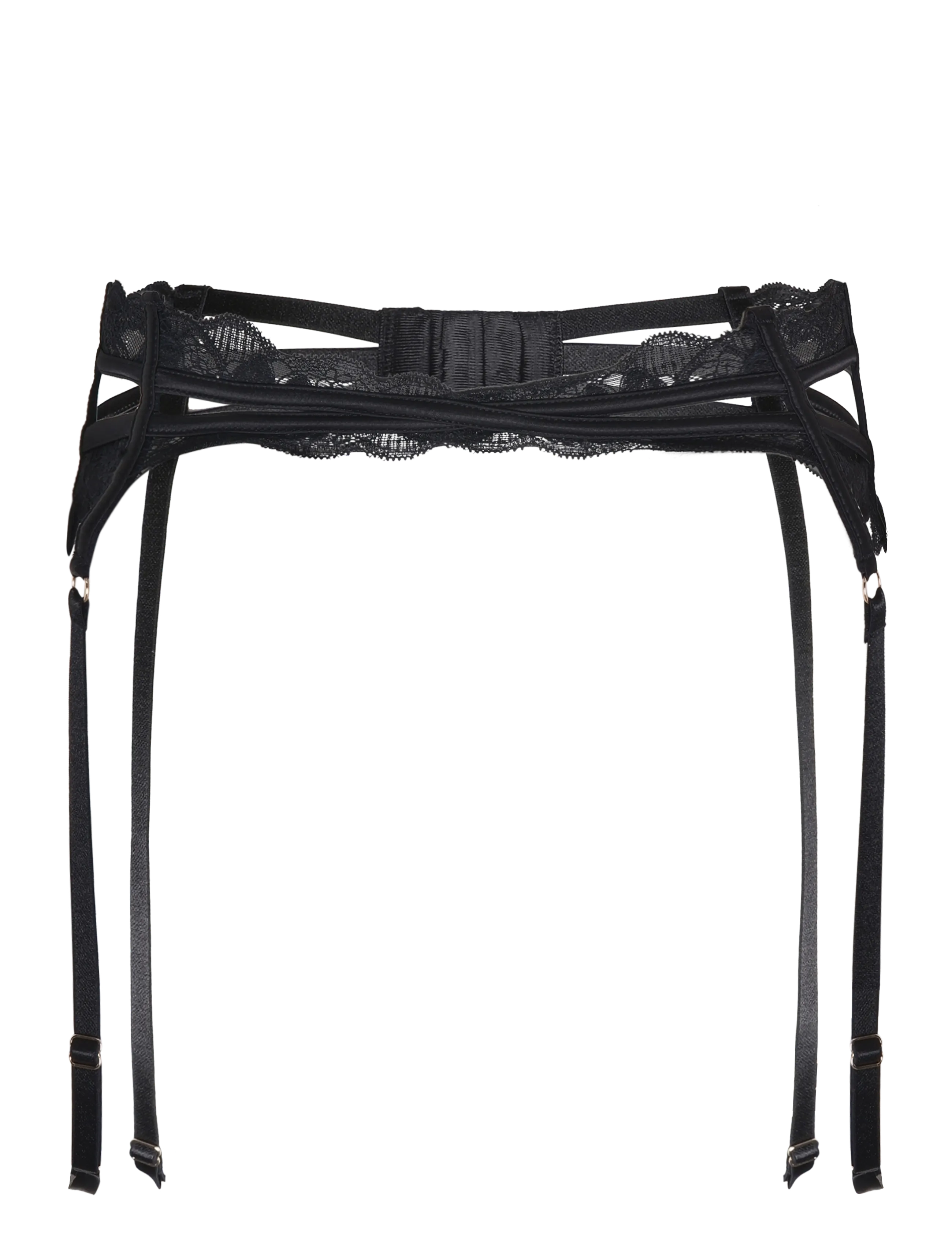 Hunkemöller ZARA SUSPENDER - Unterwäsche - CAVIAR / black