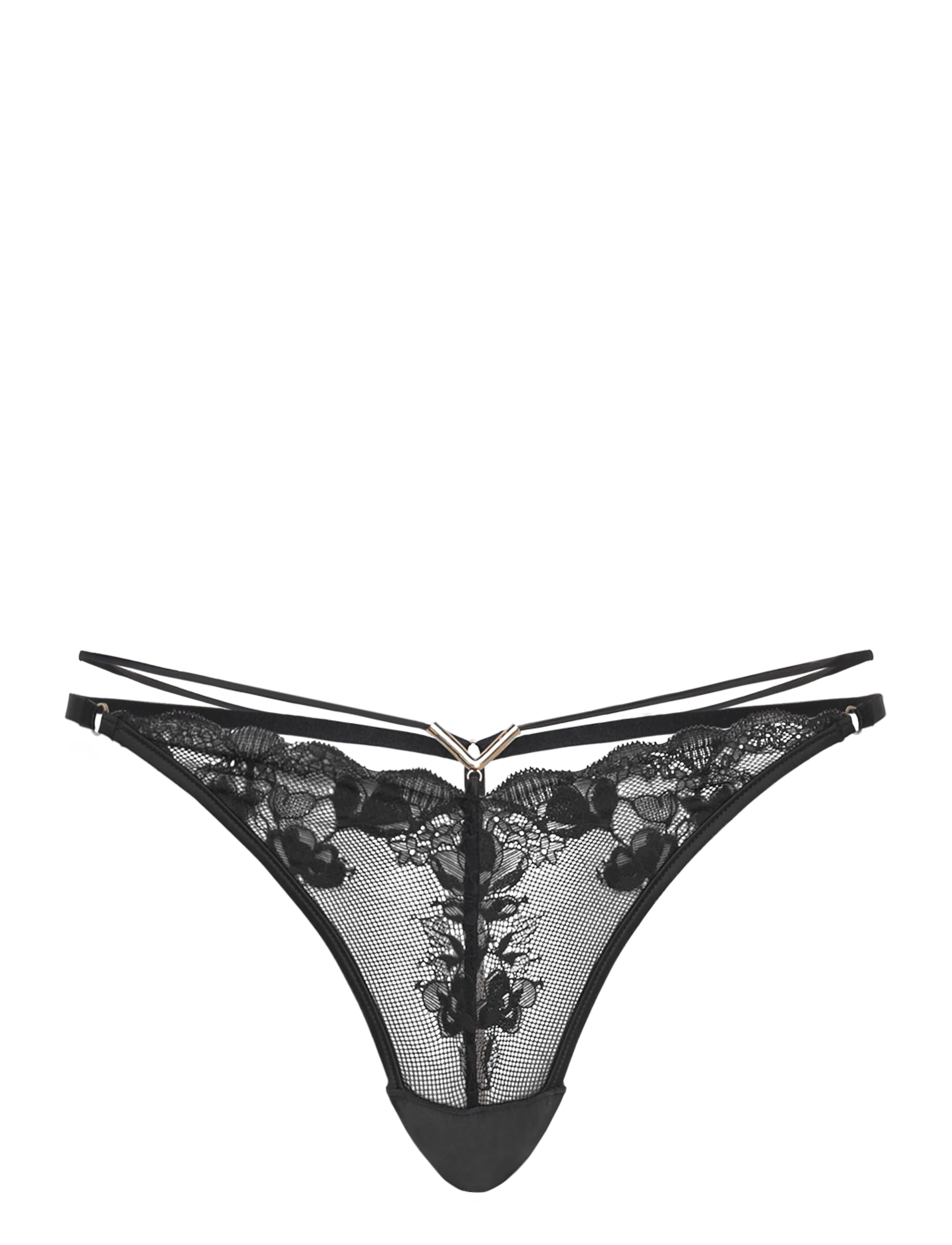 Hunkemöller - ZARA HL STRING TR - caviar - 1