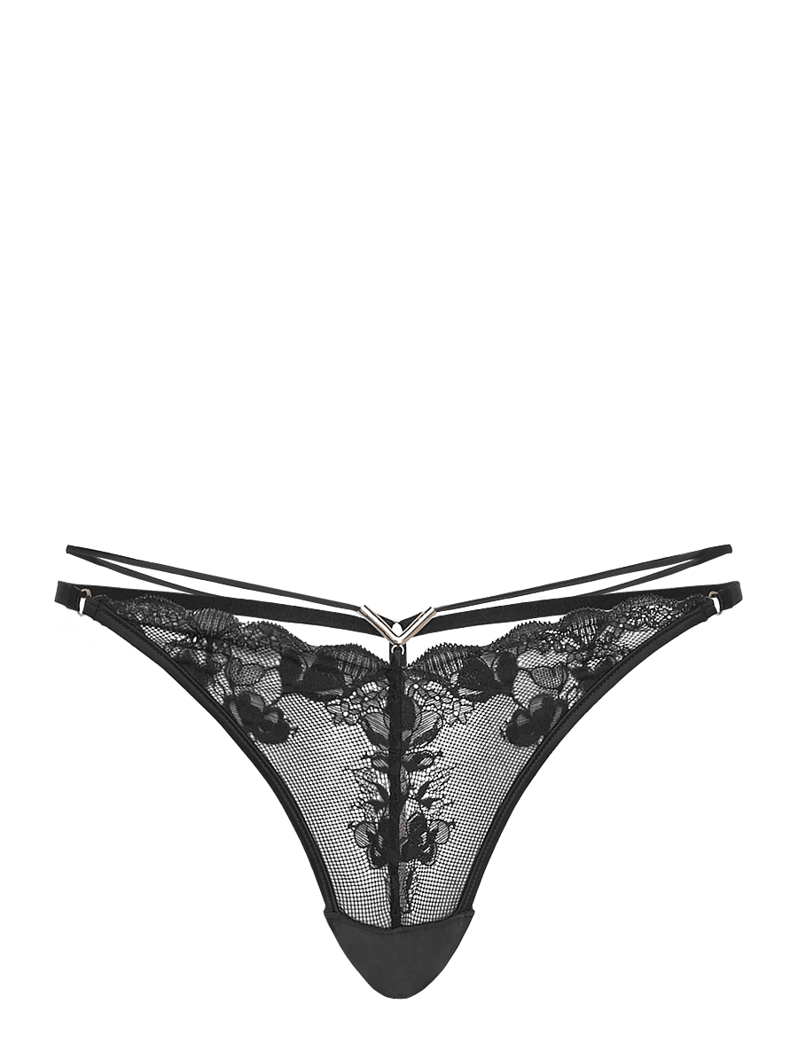 Hunkemöller - ZARA HL STRING TR - caviar - 1