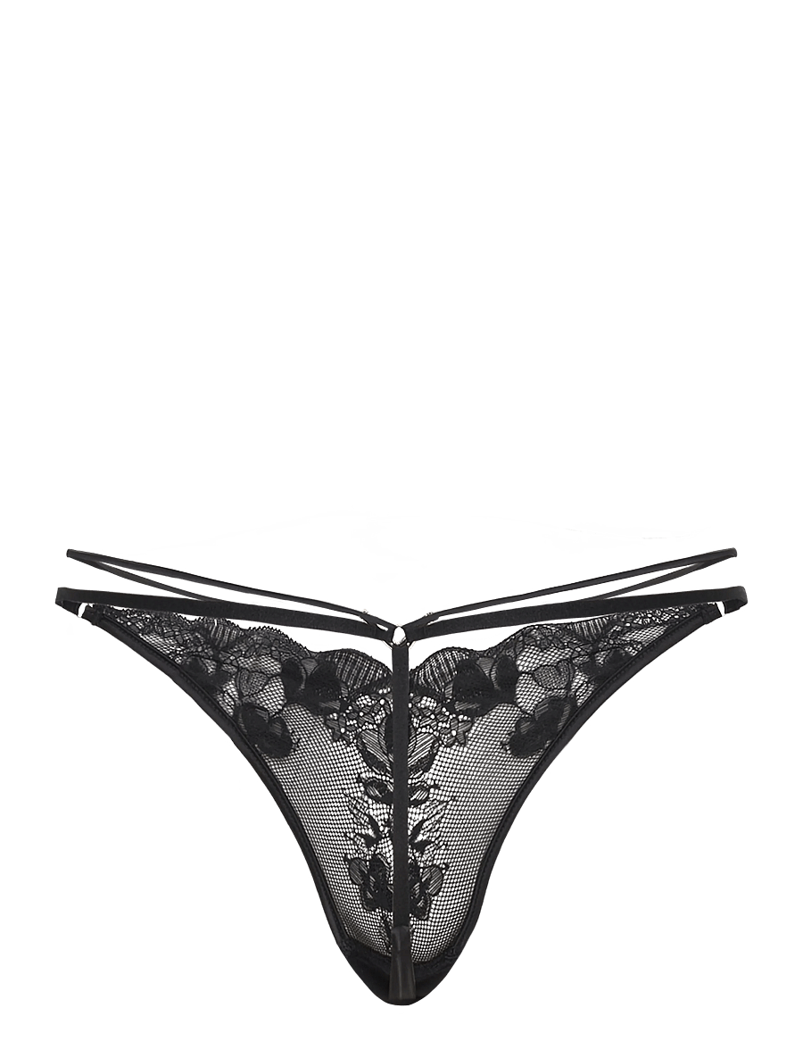 Hunkemöller - ZARA HL STRING TR - caviar - 2