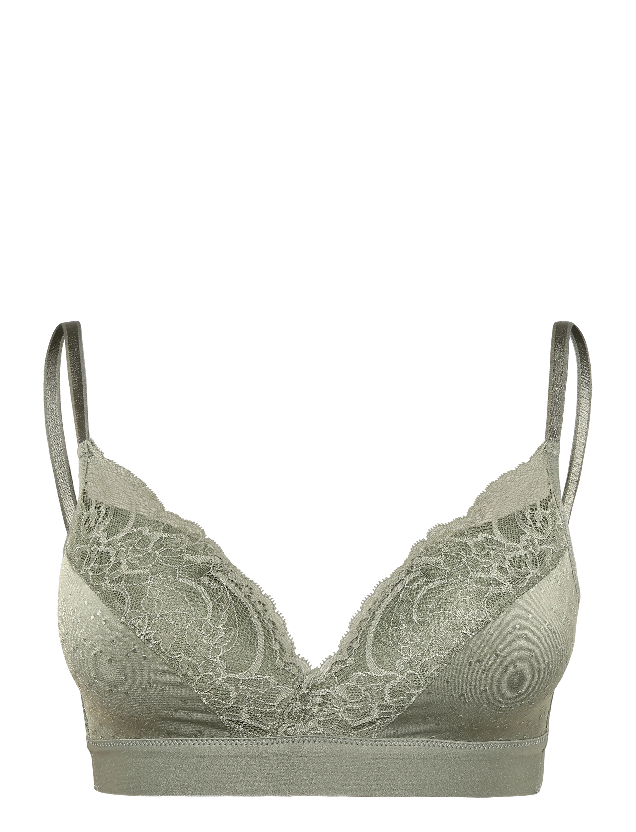 Hunkemöller Sophie Non Wired - Weiche BHs - FOUR LEAF CLOVER / khaki/green