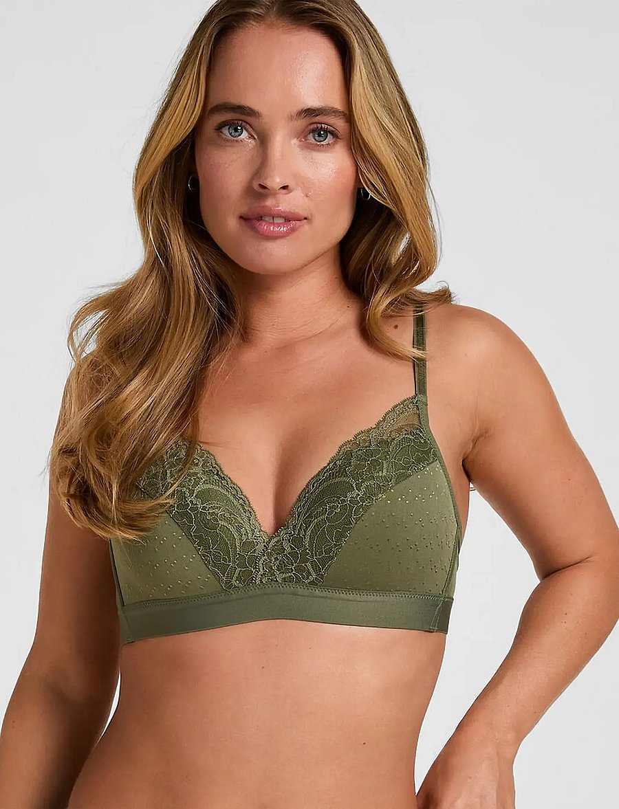Hunkemöller - Sophie Non Wired - bügellose bhs - four leaf clover - 0