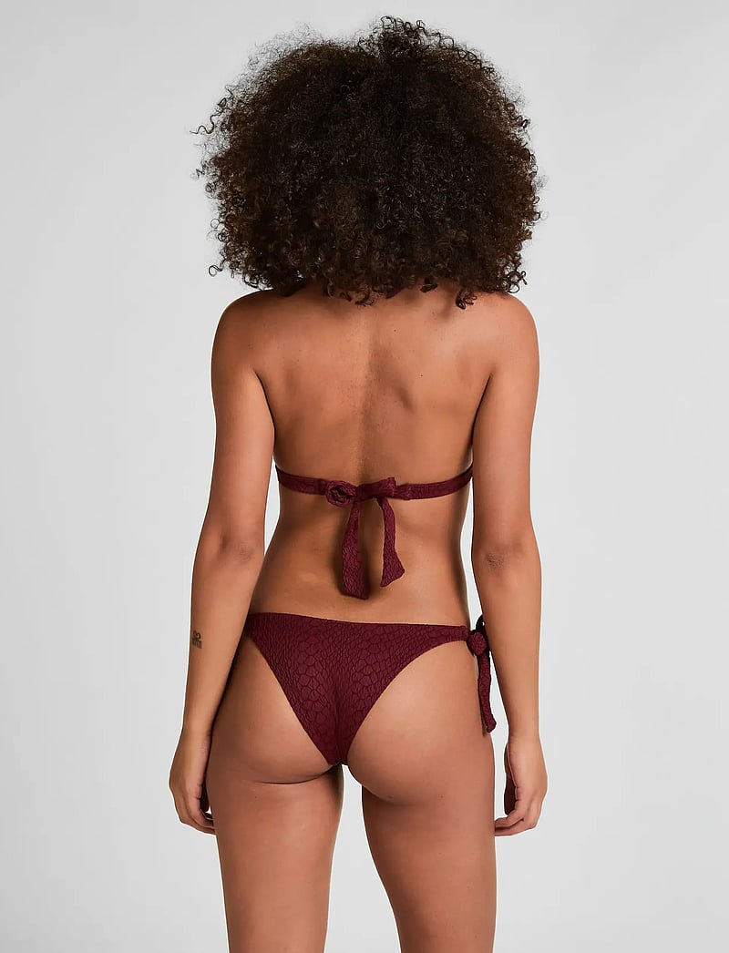 Hunkemöller - ARUBA MOULDED TRIANGLE - push-up bikinier - burgundy - 5