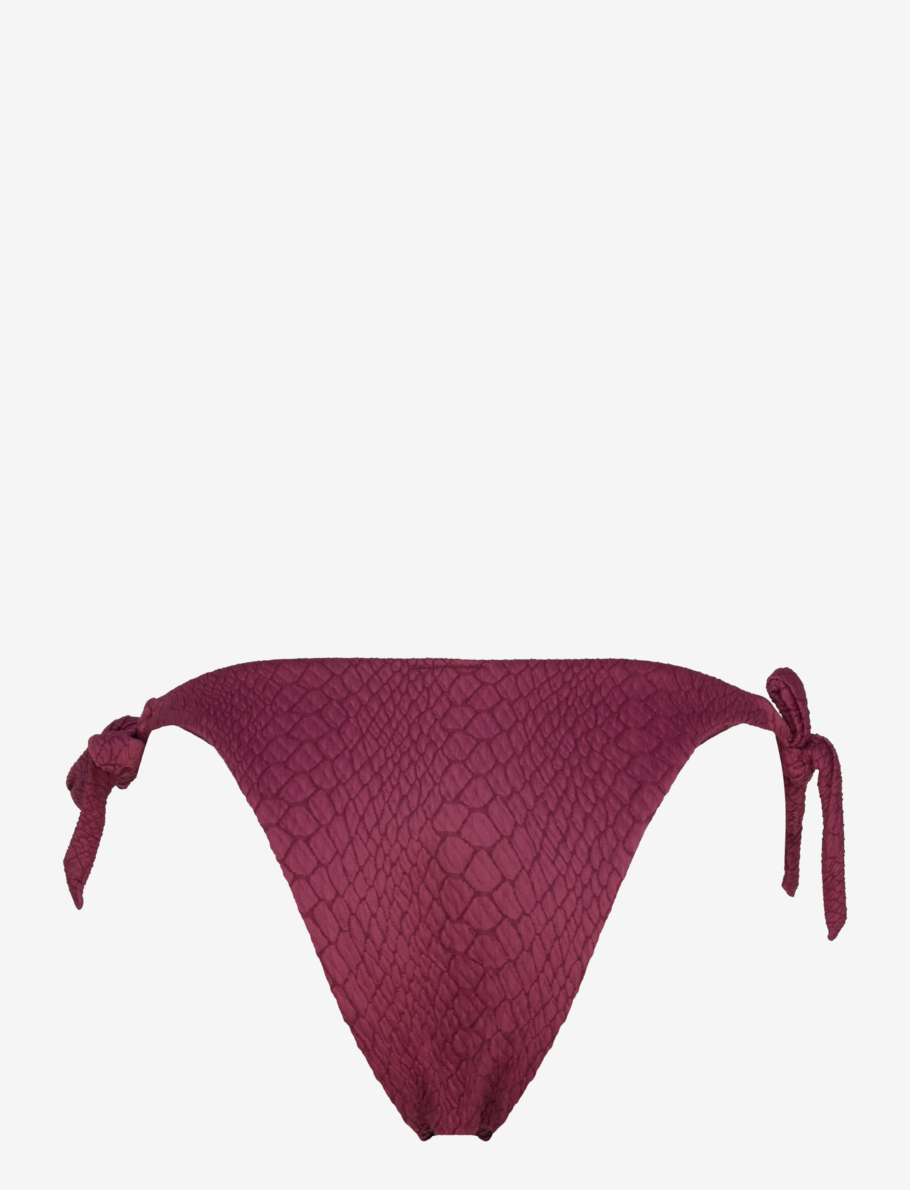 Hunkemöller - ARUBA HIGHLEG T - side tie bikinier - burgundy - 2
