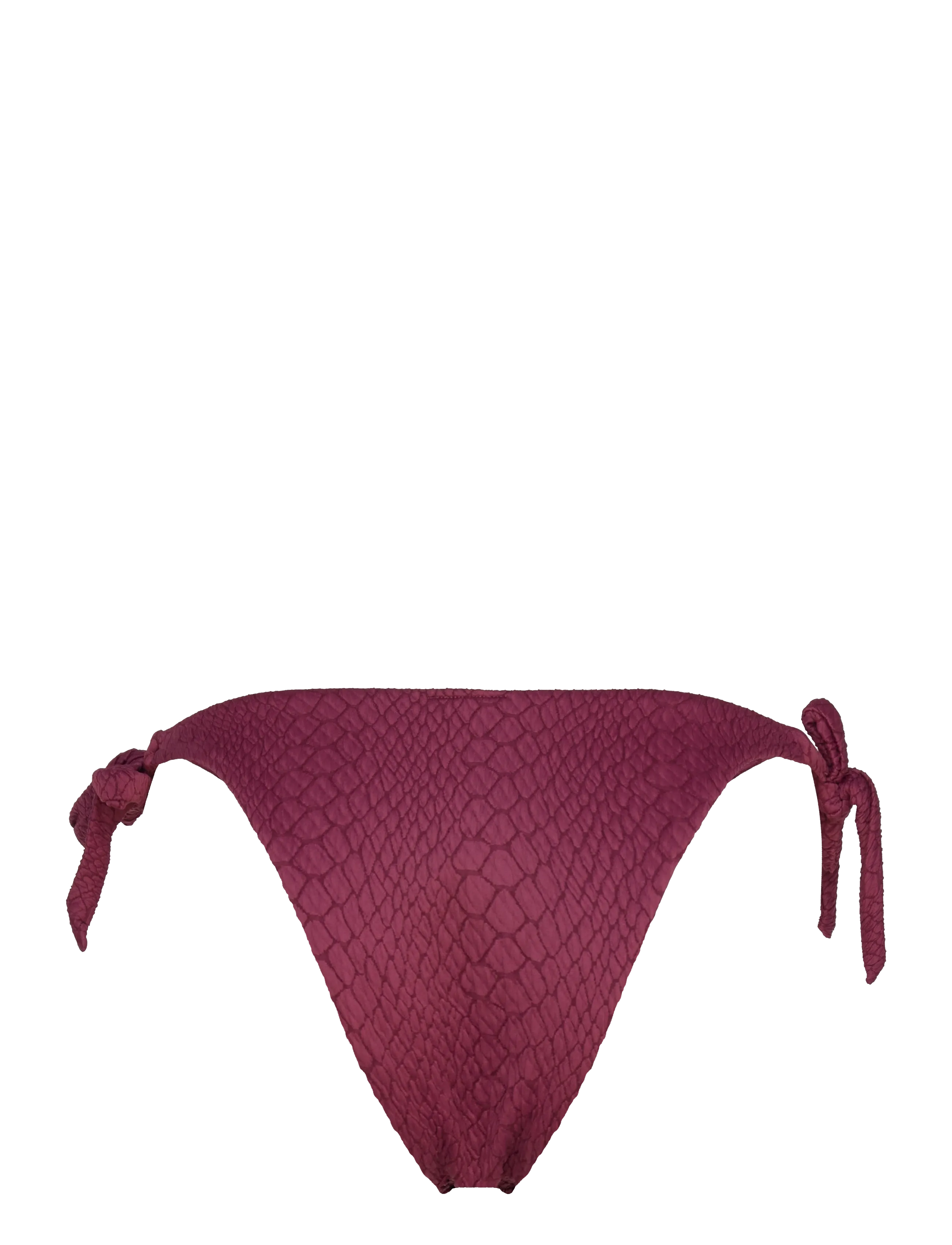 Hunkemöller - ARUBA HIGHLEG T - side tie bikinis - burgundy - 2