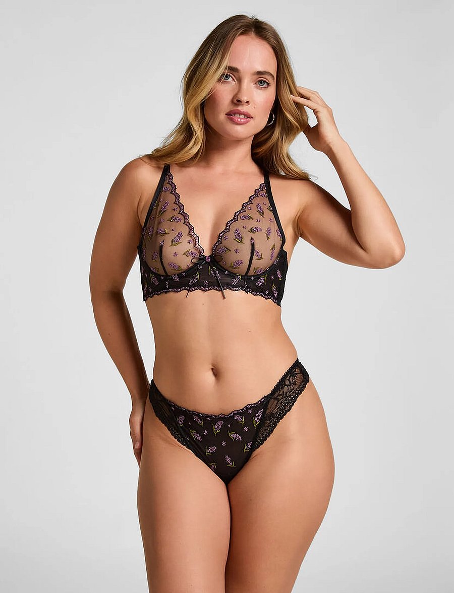 Hunkemöller - IRIS STRING R - tangas - caviar - 0