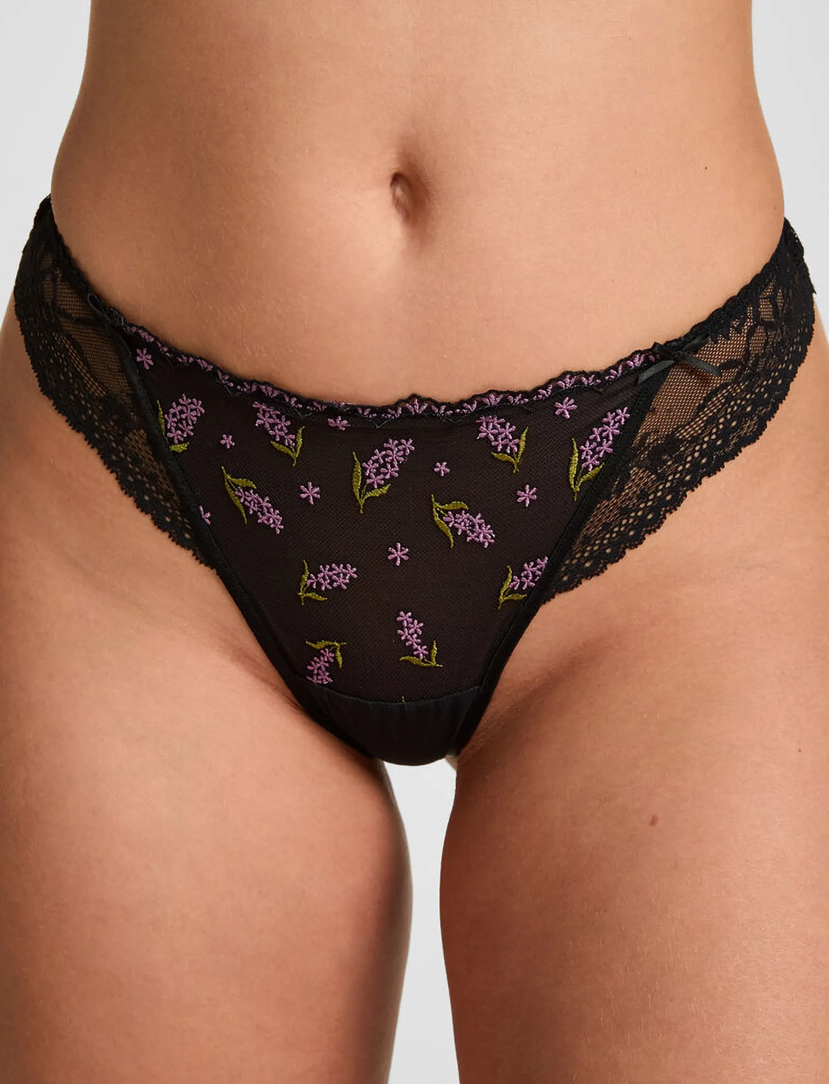 Hunkemöller - IRIS STRING R - die niedrigsten preise - caviar - 3