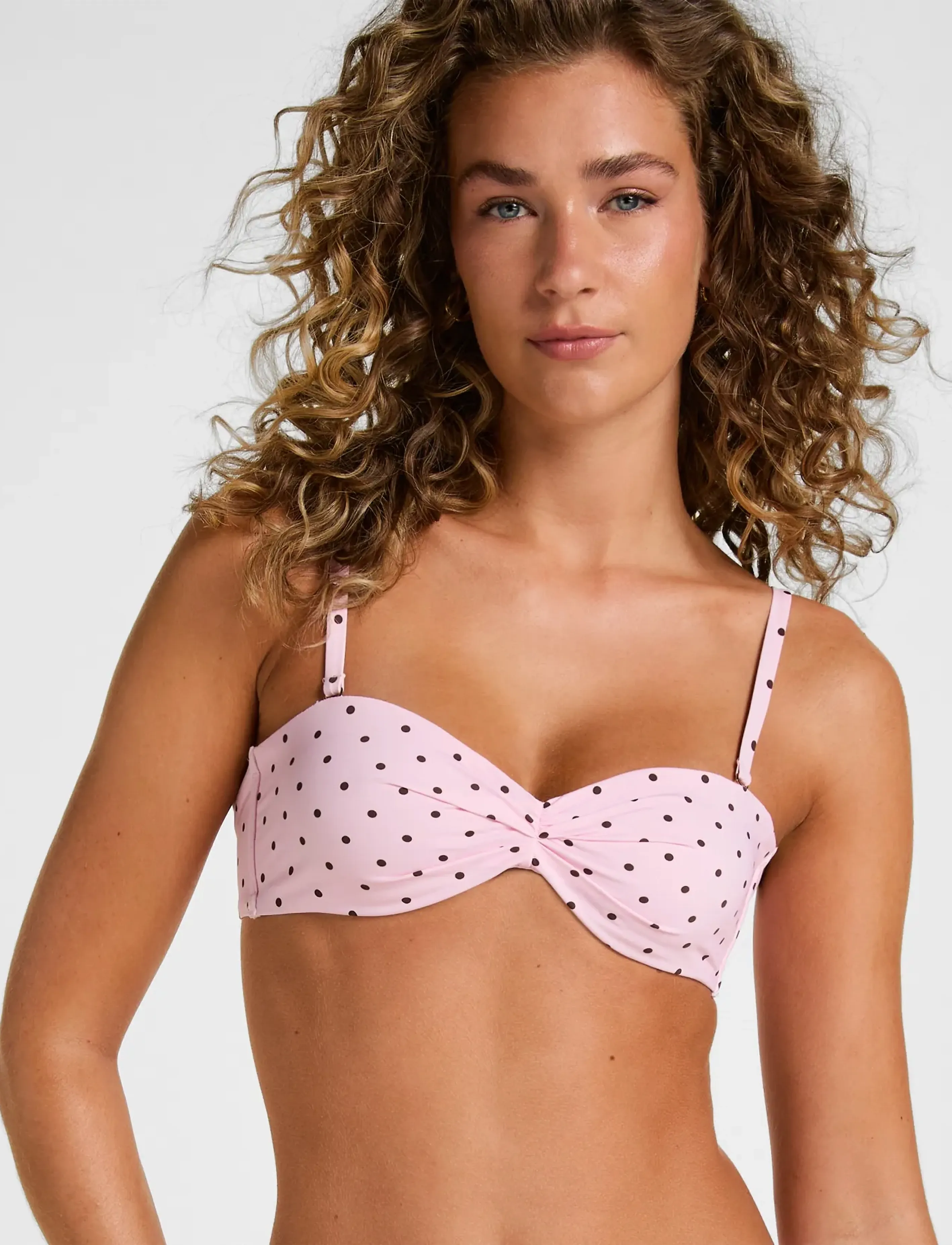Hunkemöller ALICANTE BANDEAU - Riided - BALLERINA / pink/rose
