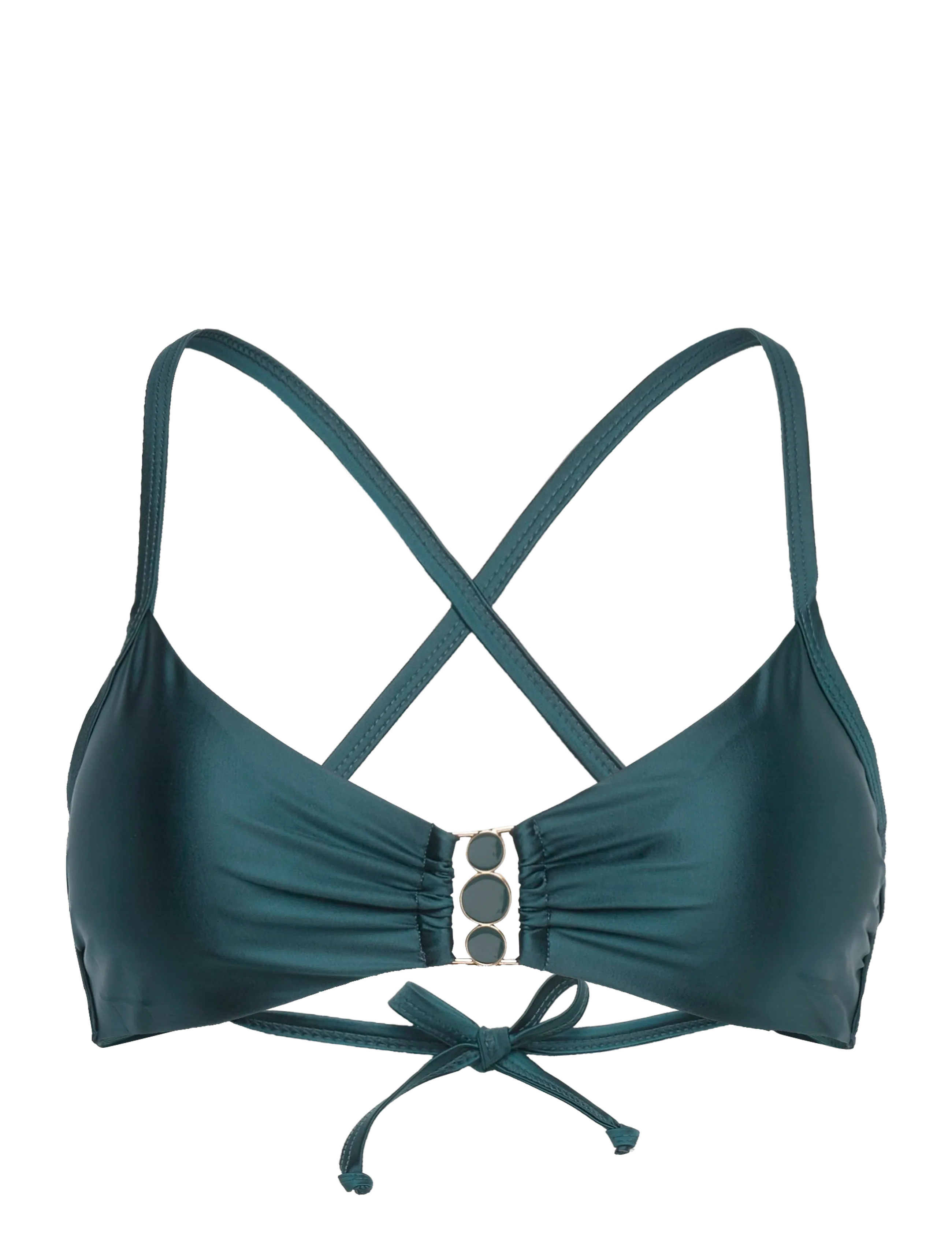 HUNKEMÖLLER Dominica Croptop Grün - L - Damen