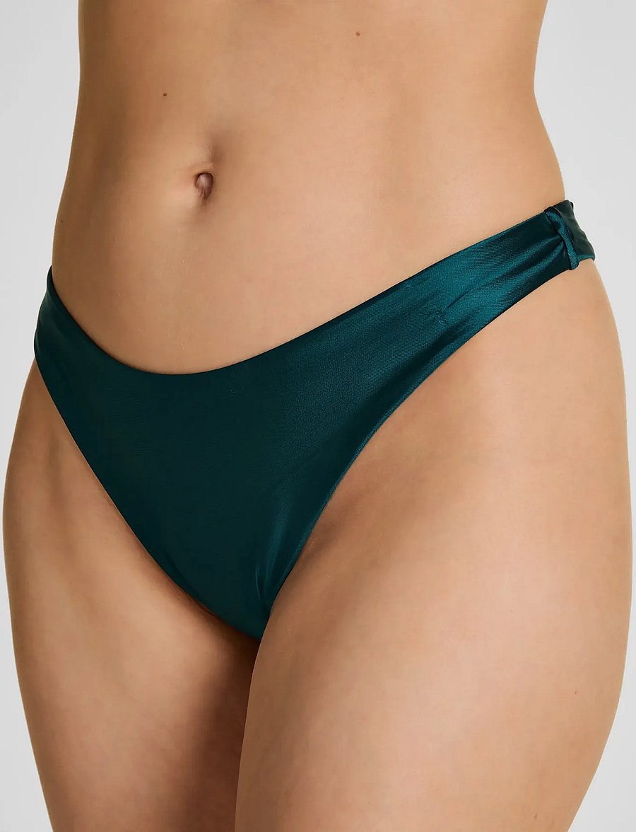 Hunkemöller - DOMINICA HIGHLEG - bikini-slips - deep teal - 3