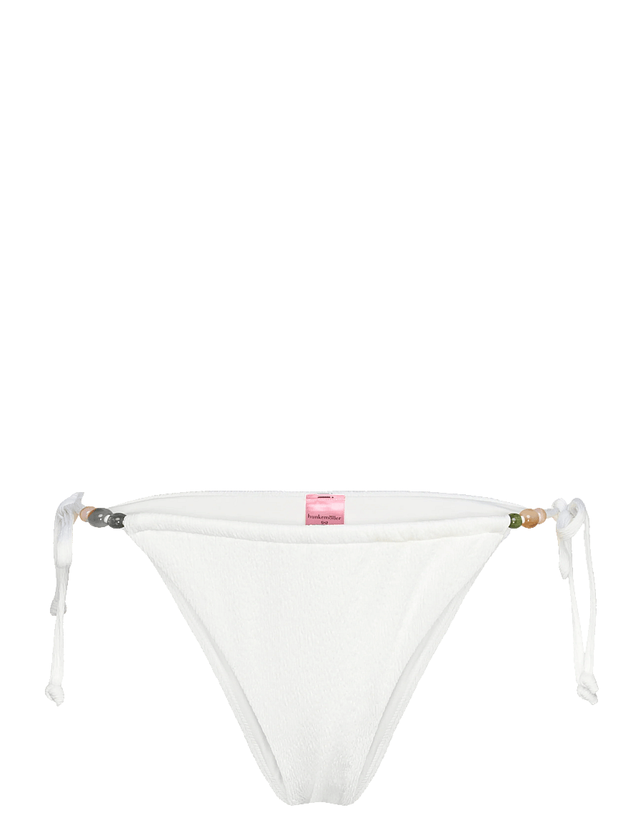 Hunkemöller - CRINKLE HL CHEEKY T - brazilian bikinis - snow white - 1
