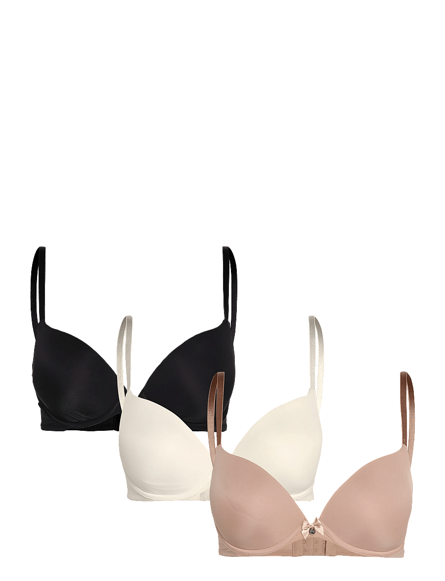 Hunkemöller - P&M PP 3-PACK - t-shirt bhs - rugby tan - 1