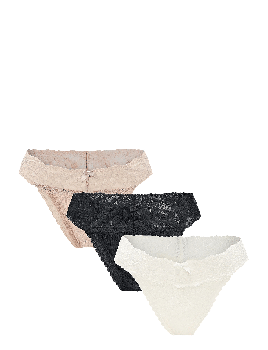 Hunkemöller - MADISON 3-PACK - caviar - 1