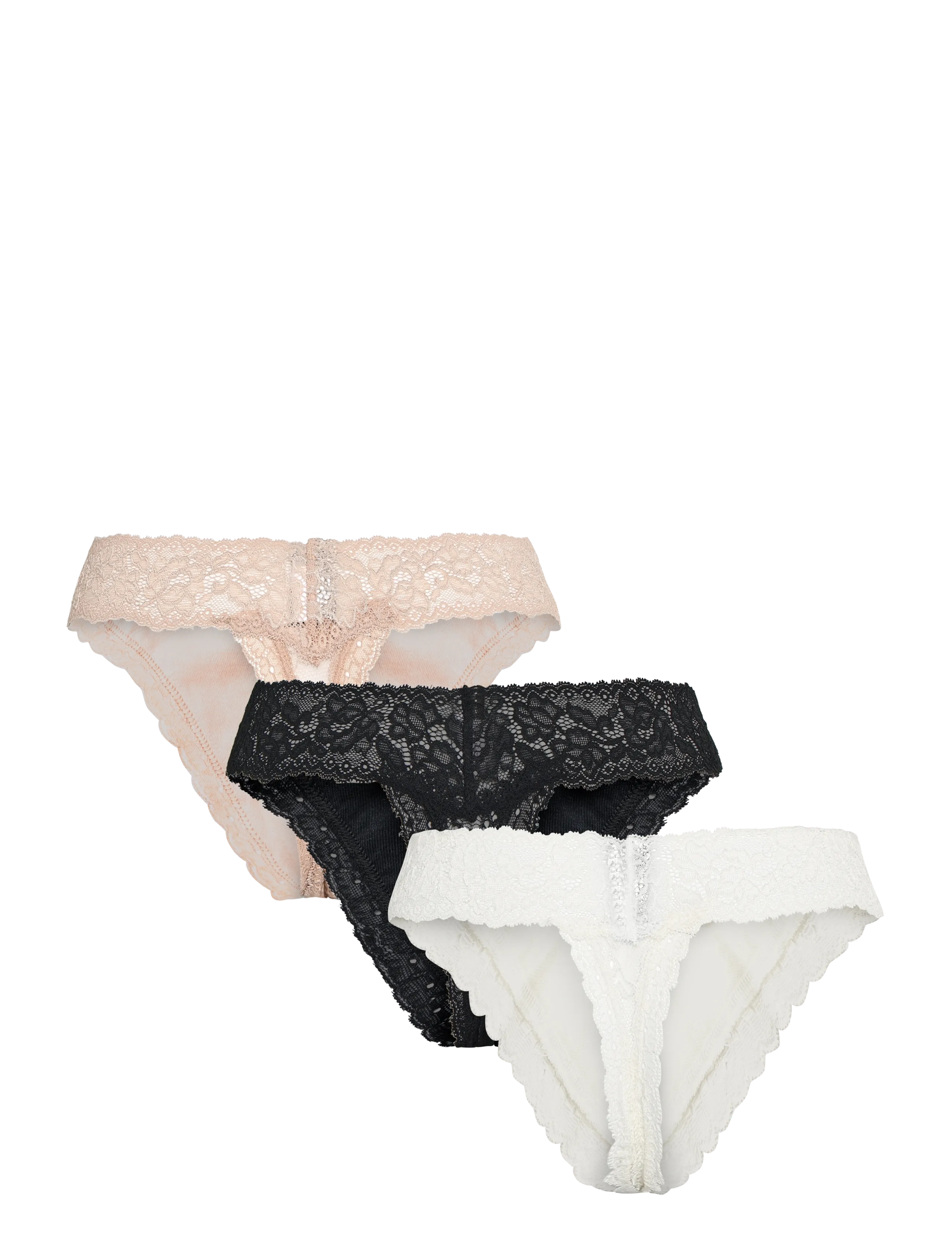 Hunkemöller - MADISON 3-PACK - caviar - 2