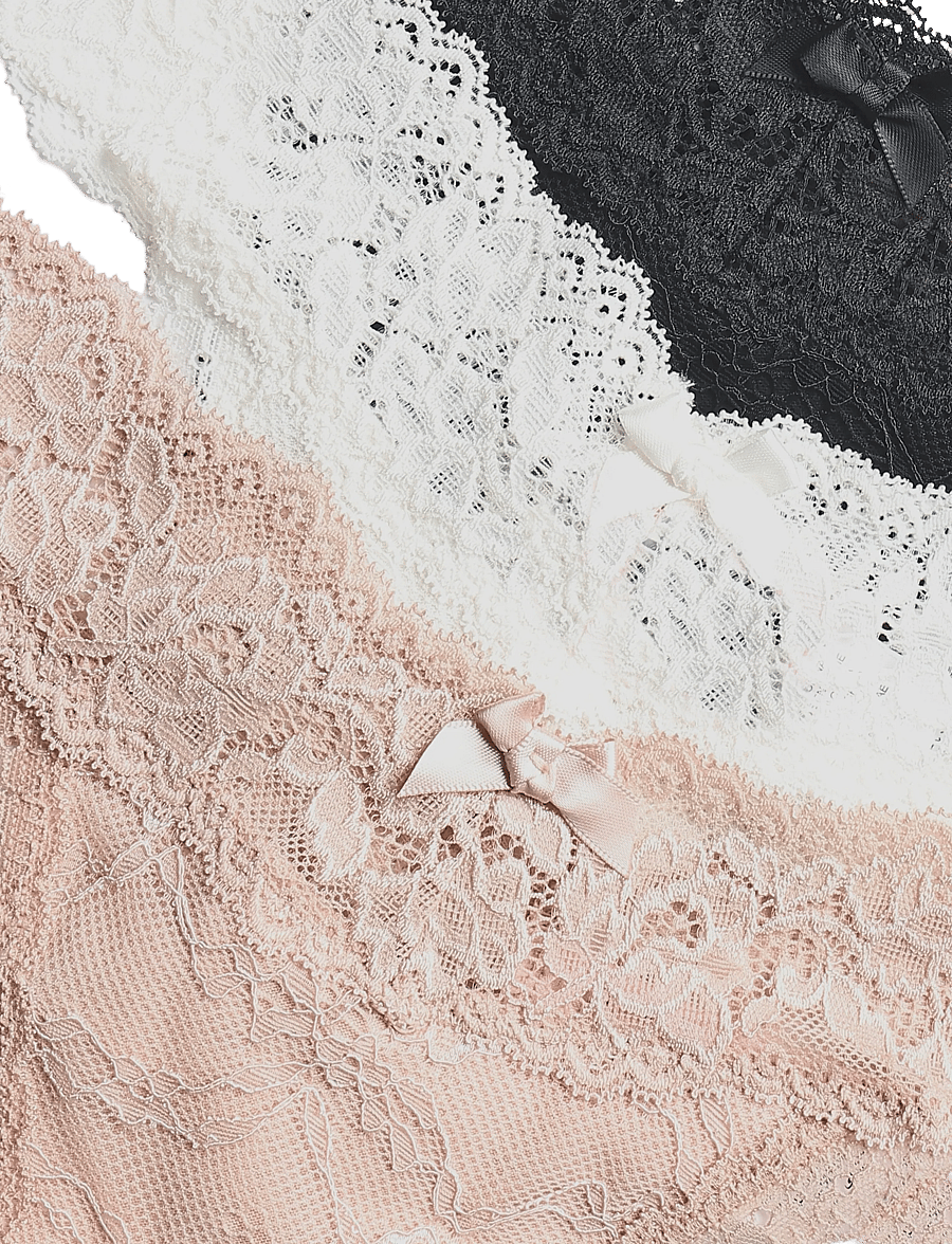 Hunkemöller - MADISON 3-PACK - caviar - 5